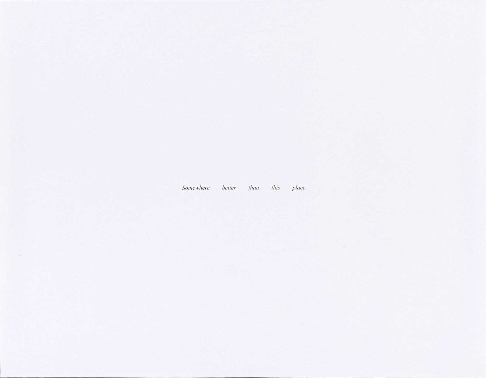 Felix Gonzalez-Torres, Untitled. 1989-90. (1 of 2)