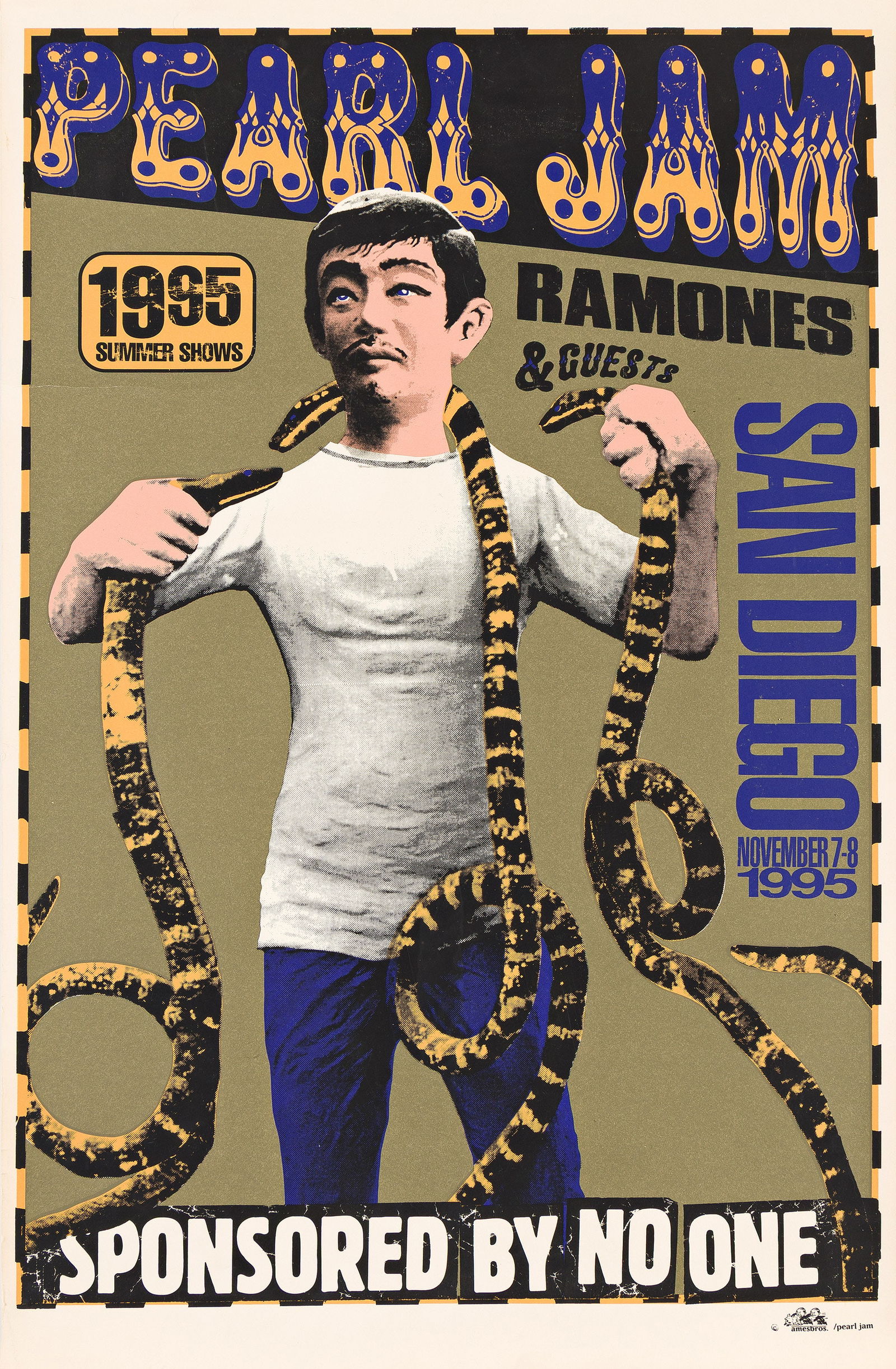 Ames Brothers, Pearl Jam. 1995. (1 of 1)