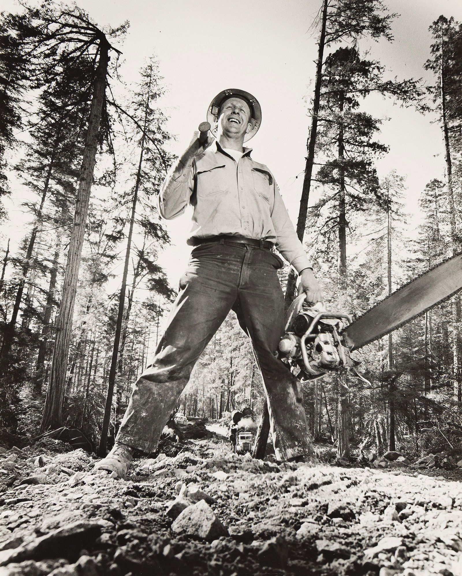 Otto Hagel. Lumberjack. 1960. (1 of 1)