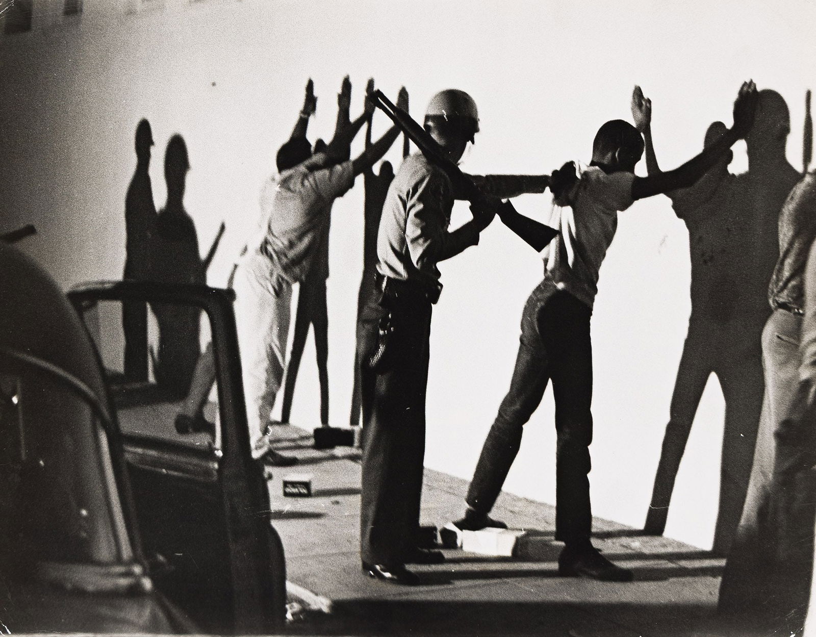 Bud Gray. Watts Riots, Los Angeles Police Frisk Subjects. August 1965. (1 of 1)