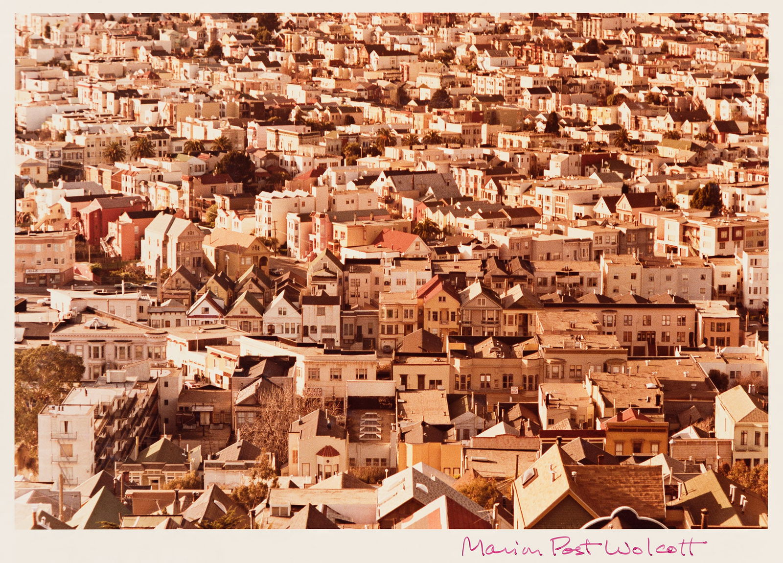 Marion Post Wolcott. San Francisco from Bernal Heights. 1982. (1 of 1)