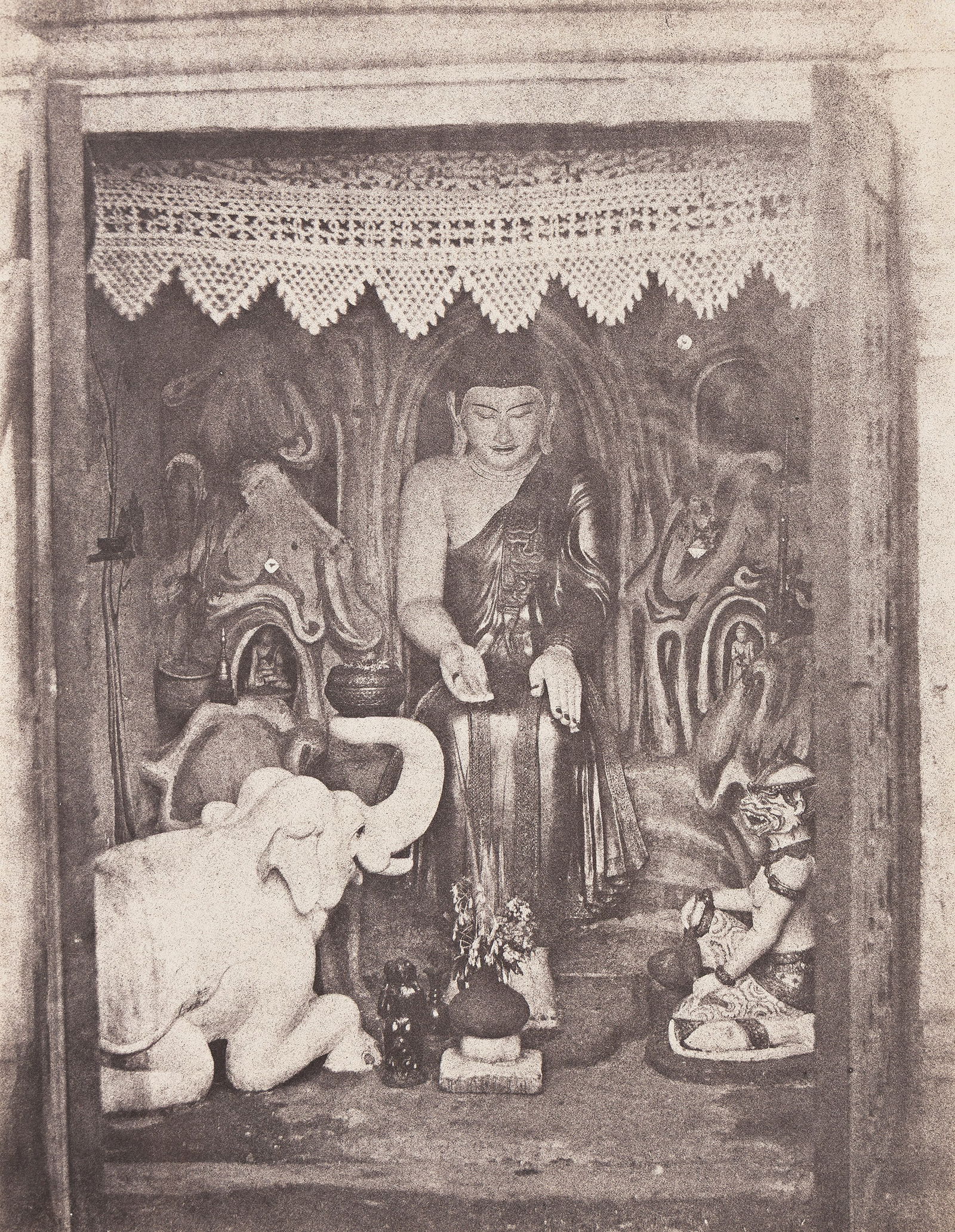 Linneaus Tripe. Amerapoora. Gautama's Shrine, from Burma Views. 1855; printed circa 1857. (1 of 1)