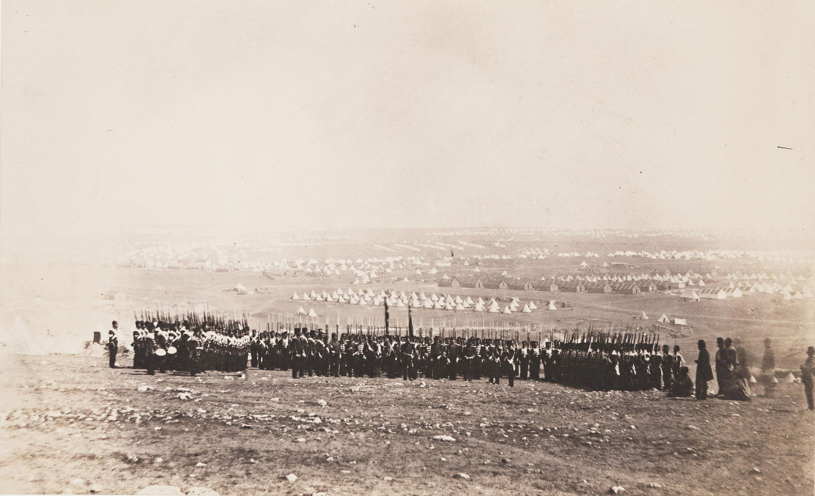 Roger Fenton. Colonel Shadforth & the 57th Regiment. 1855; published 1856. (1 of 1)