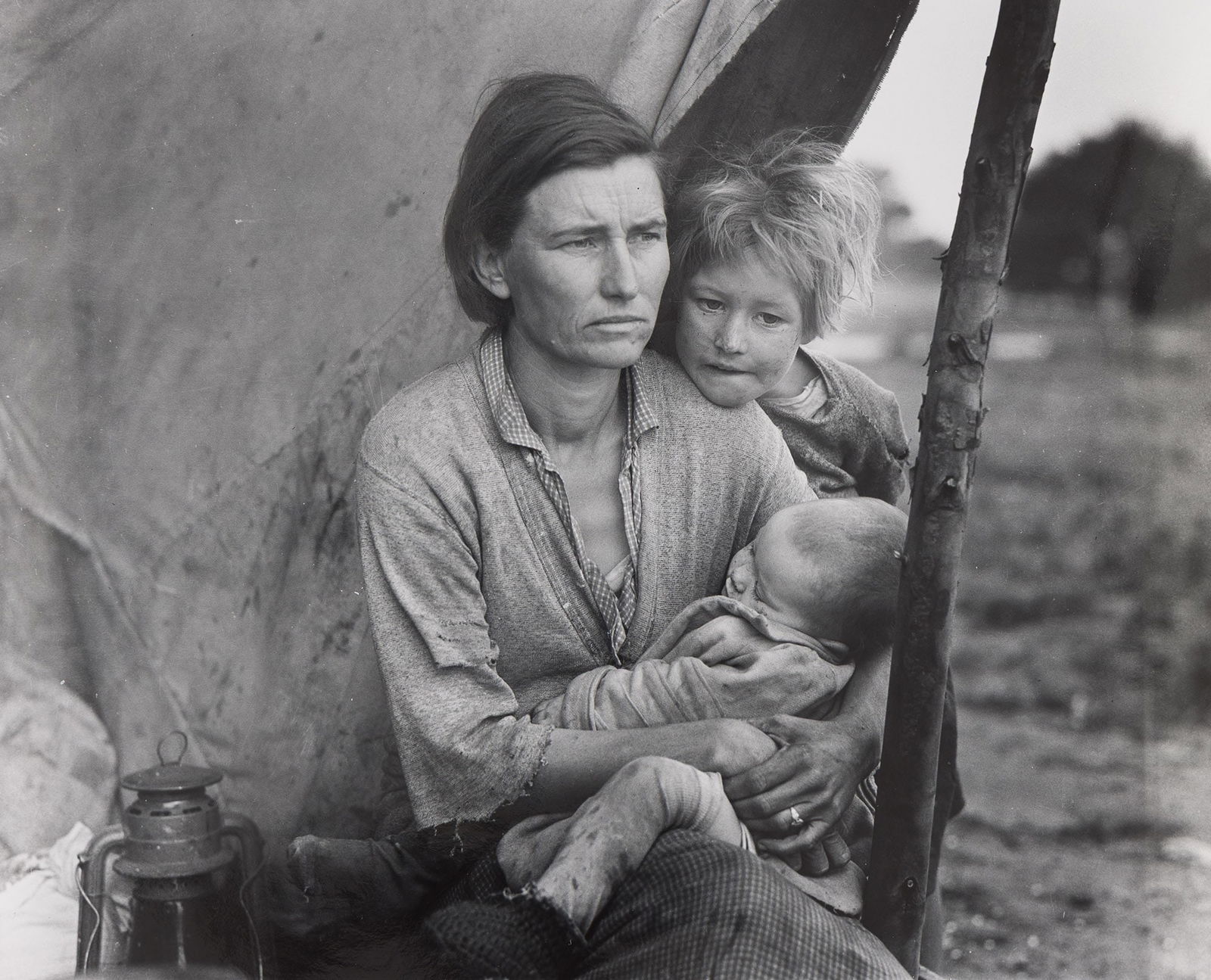 Dorothea Lange. Migrant Mother, Nipomo, California (horizontal). March 1936; printed 1950s. (1 of 1)