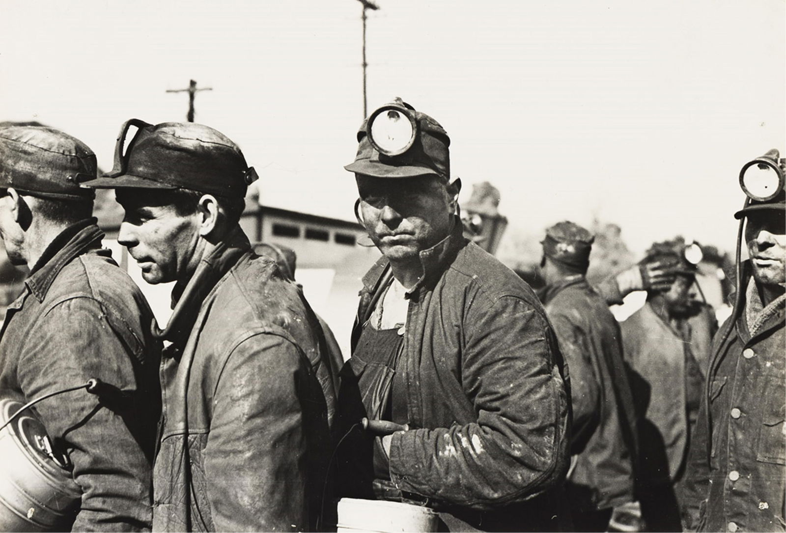 Arthur Rothstein. A suite of 5 photographs depicting coal miners, Birmingham, Alabama. February (1 of 6)