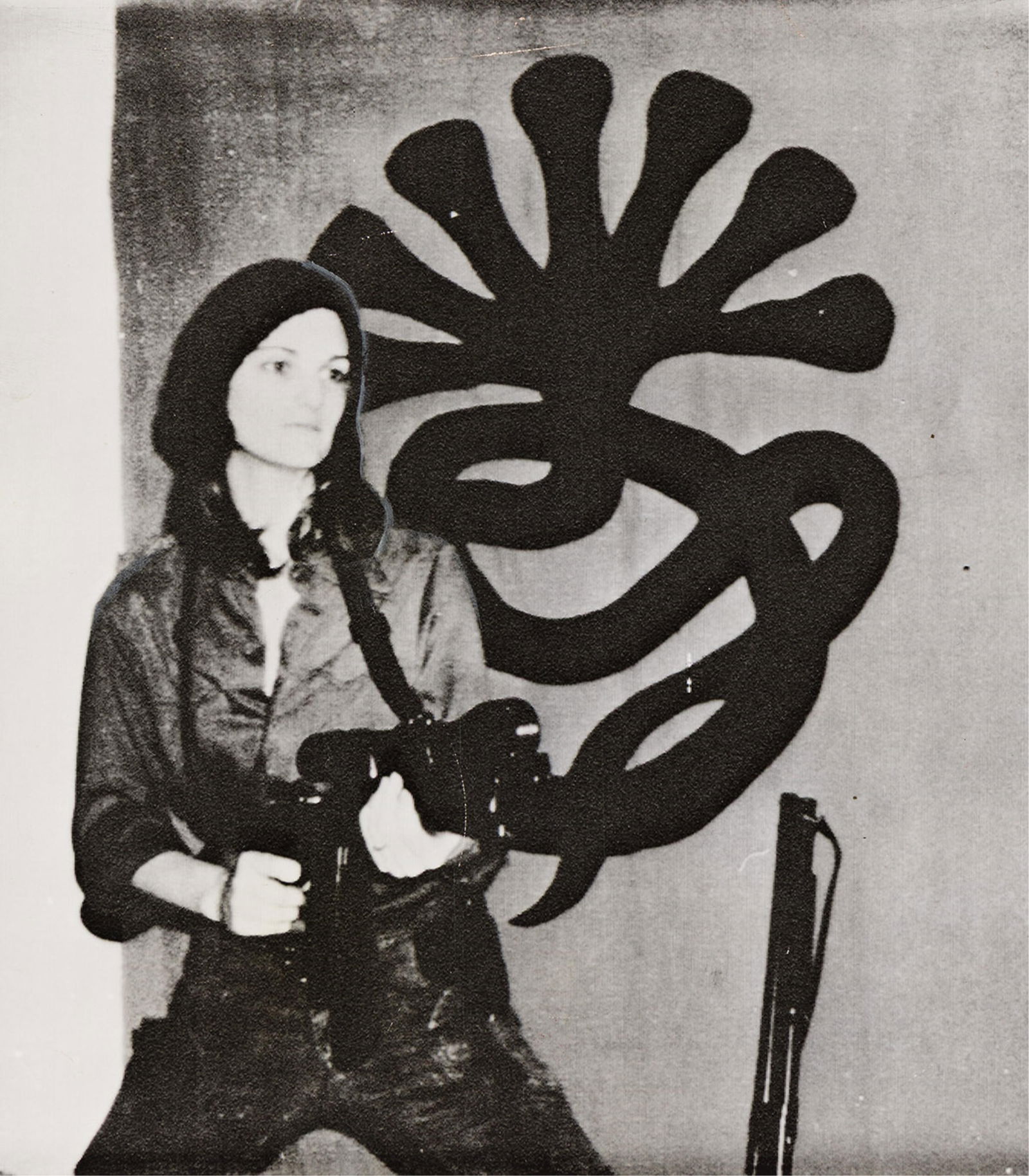 A press photograph of Patty Hearst from the Symbionese Liberation Army. 1974. (1 of 1)