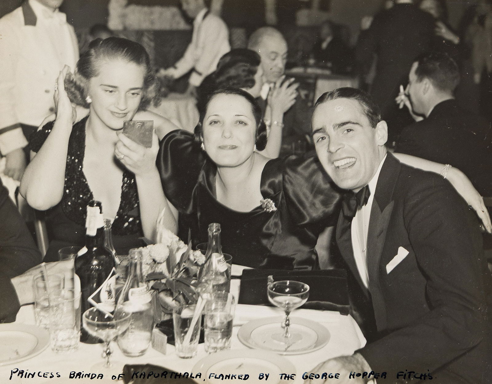 An archive with approximately 78 photographs documenting the El Morocco Club in New York. 1930s-50s. (1 of 5)