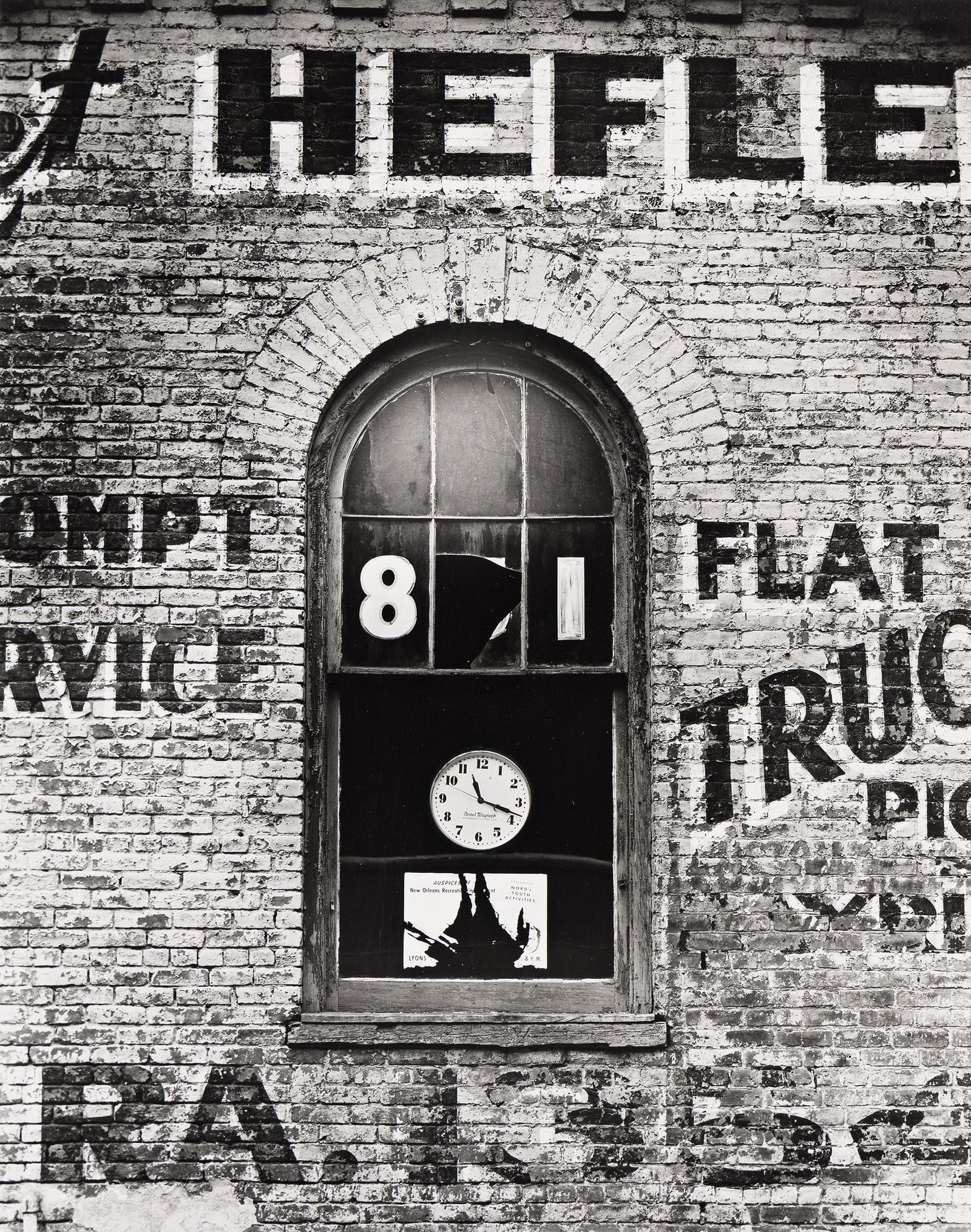 Clarence John Laughlin. Clock in Suspended Time. 1950. (1 of 1)