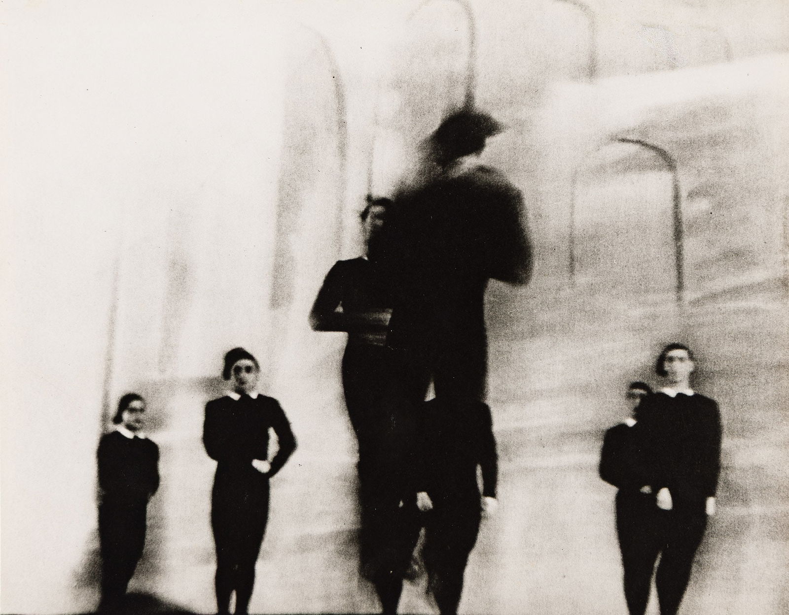 Alexey Brodovitch. Untitled, from the Ballet series "Choreartium." 1935-37; printed 1950s-early 60s.: Alexey Brodovitch1898-1971Untitled, from the Ballet series "Choreartium." 1935-37; printed 1950s-early 60s.Silver copy printWith Brodovitch's inscription "To Patty, With Appreciation, Alexey" in ink,