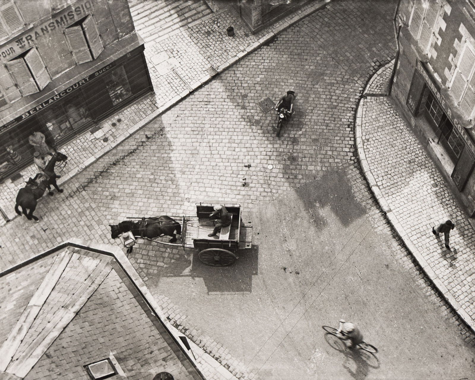 André Kertész. Carrefour, Blois. 1930; printed 1970s. (1 of 1)