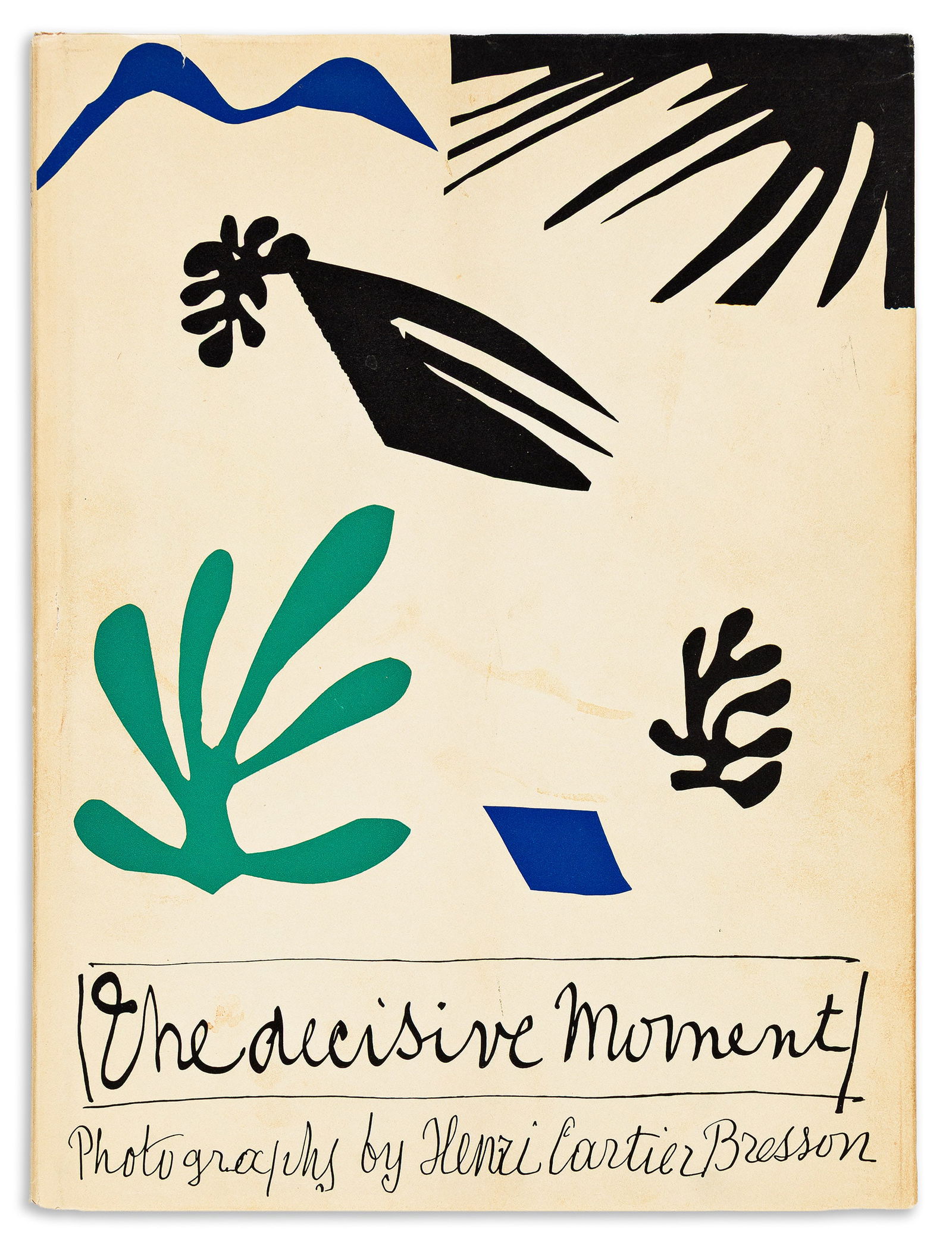 Henri Cartier-Bresson. The Decisive Moment. 1952.: Henri Cartier-Bresson1908-2004The Decisive Moment.Dust jacket and boards designed by Henri Matisse. Beautifully illustrated with gravure reproductions of Cartier-Bresson's photographs. Folio, pictoria