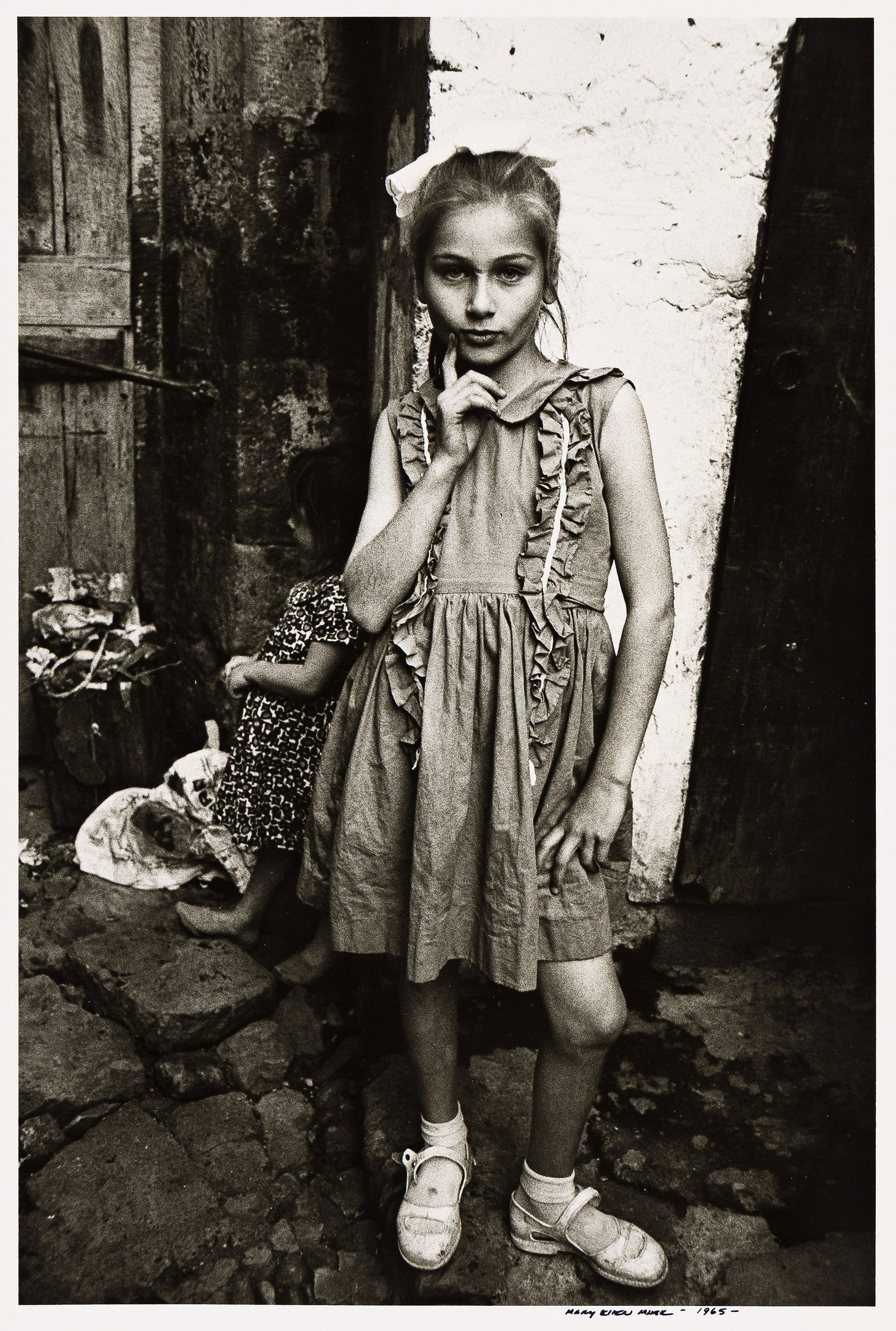 Mary Ellen Mark. Beautiful Emine Posing, Trabzon, Turkey. 1965; printed circa 1980. (1 of 1)