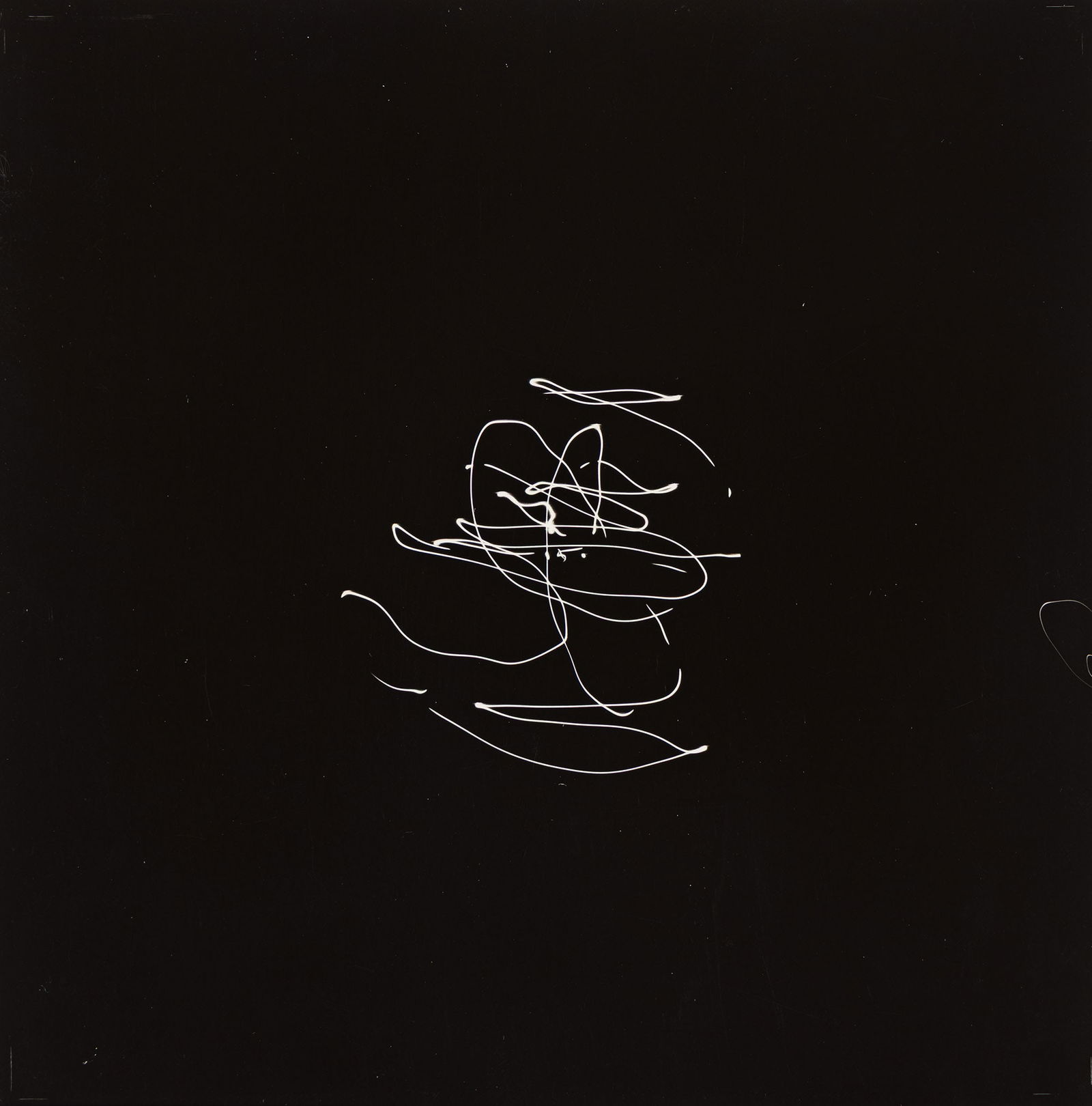 Harry Callahan. Camera Movement on Street Lights. Circa 1946.: Harry Callahan1912-1999Camera Movement on Street Lights. Circa 1946.Silver printWith Callahan's signature and title in pencil on verso.The image 7 1/4 x 7 1/8 in. (18.4 x 18.1 cm.) Provenance:
