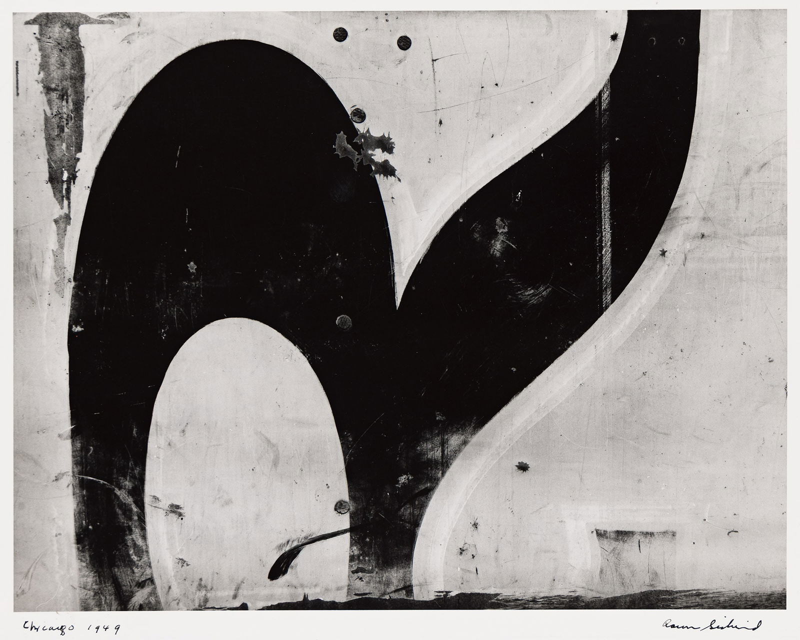 Aaron Siskind. Chicago. 1949; printed circa 1970. (1 of 1)