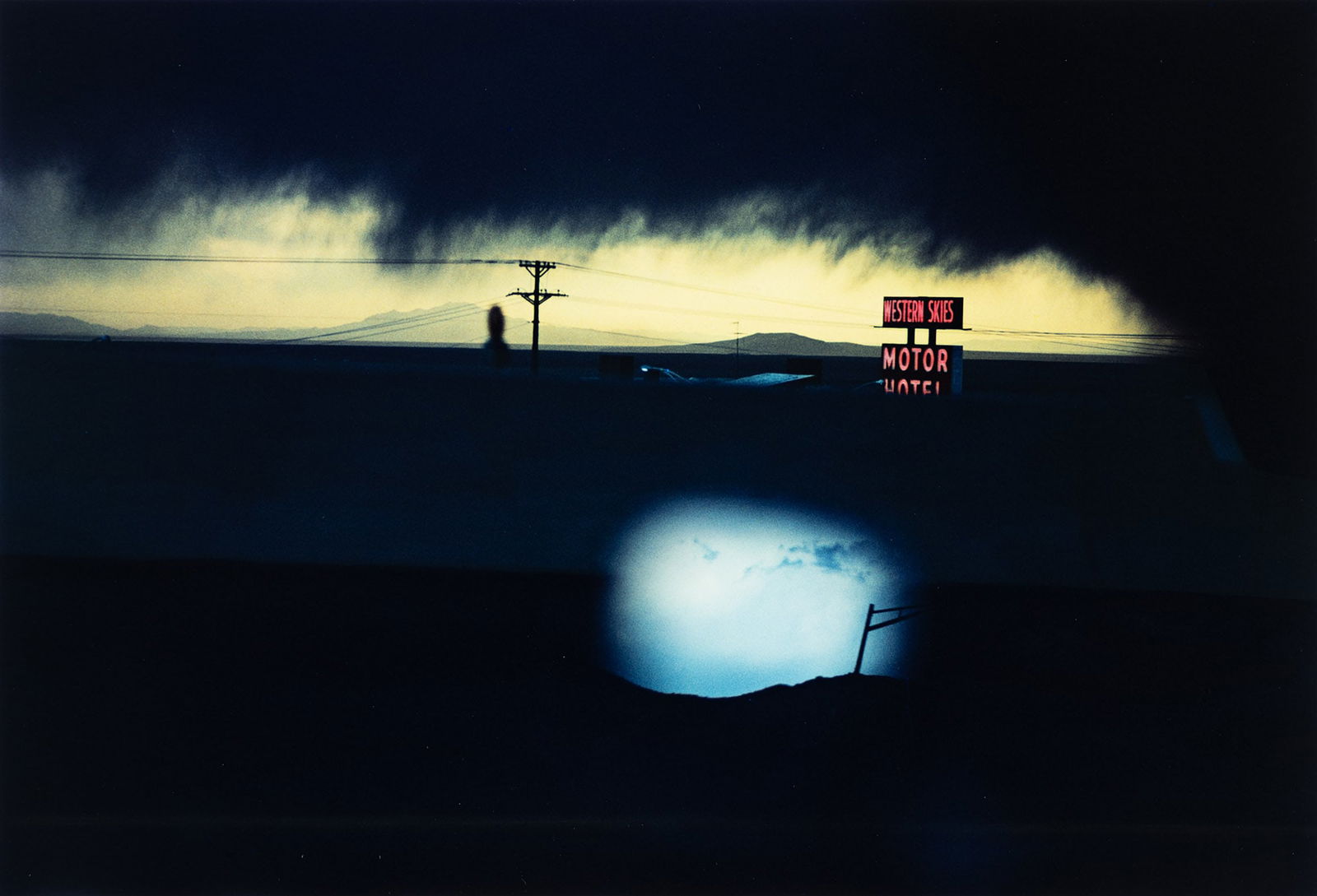 Ernst Haas. Western Skies Motel, Colorado. 1978; printed 1992. (1 of 1)