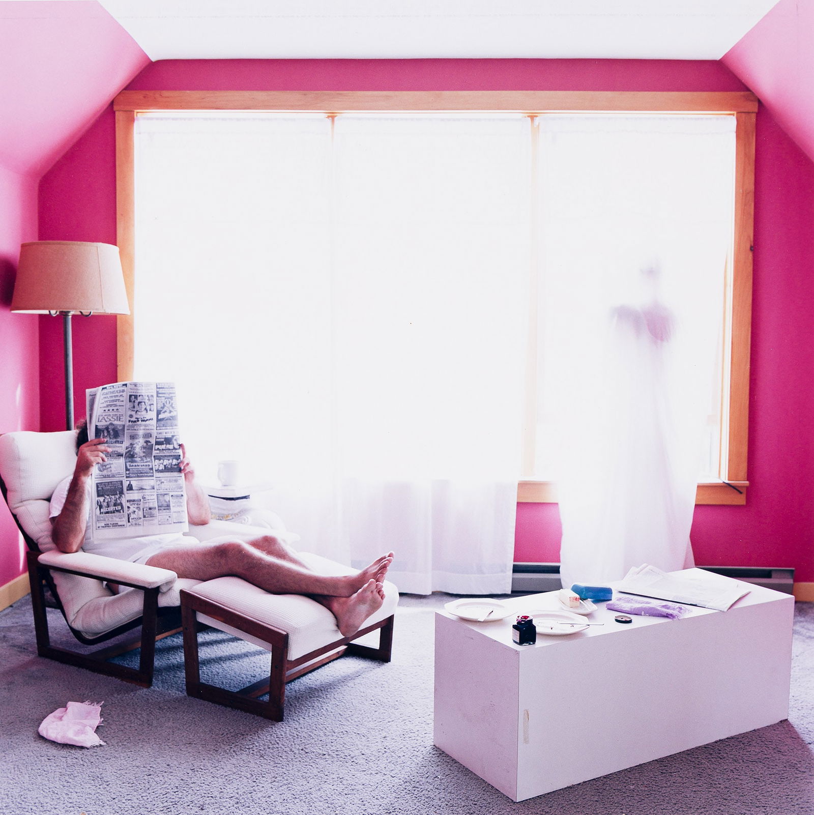 Cig Harvey. Marmite on Toast. 2007.: Cig Harvey1973-Marmite on Toast. 2007.Chromogenic printWith Harvey's signature in pencil on recto, and her signature, edition notation 3/10, and date in ink on verso.The image 14 in. (35.6 cm.) square