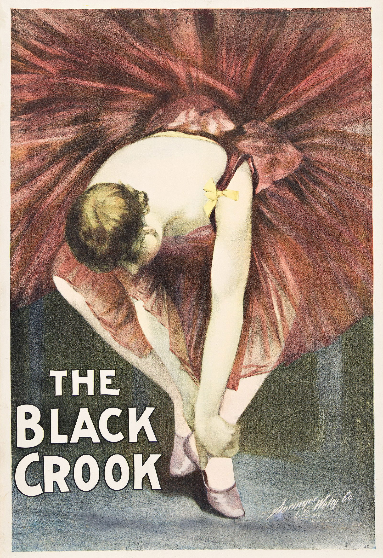 Designer Unknown, The Black Crook. Circa 1895. (1 of 1)