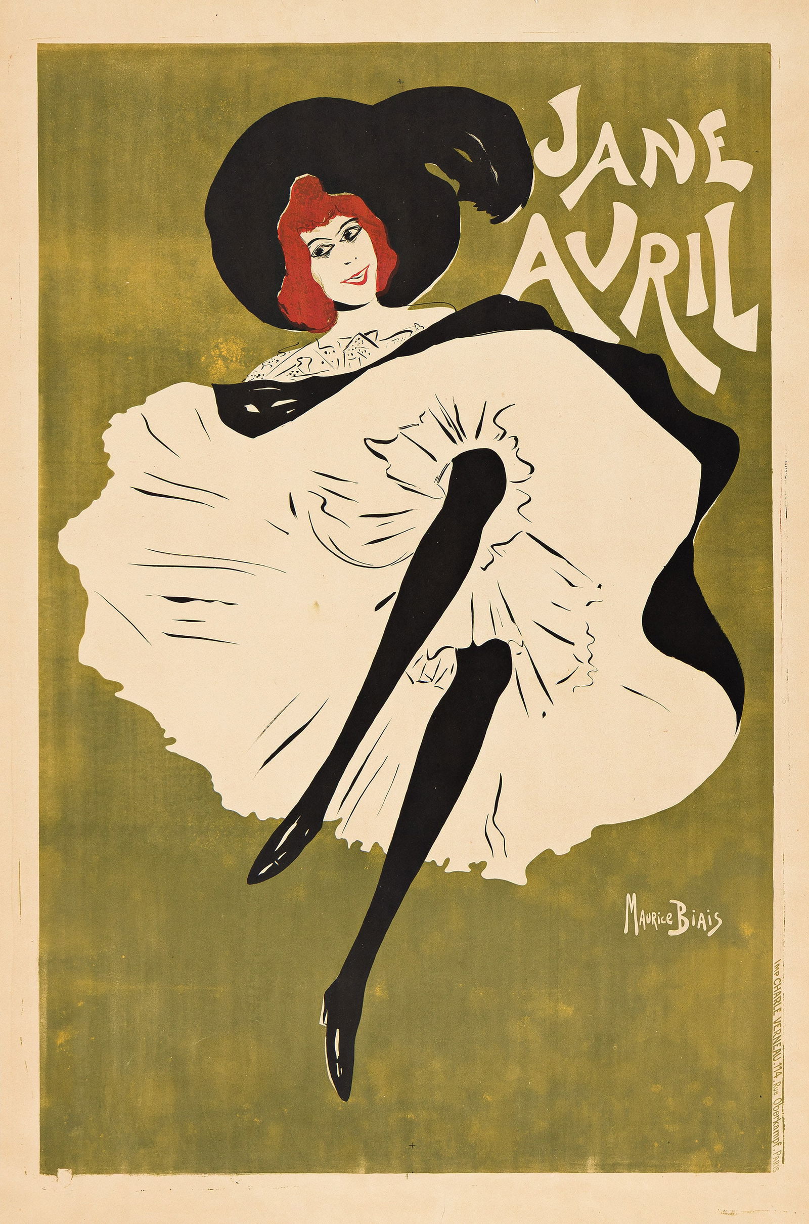 Maurice Biais, Jane Avril. 1895. (1 of 1)