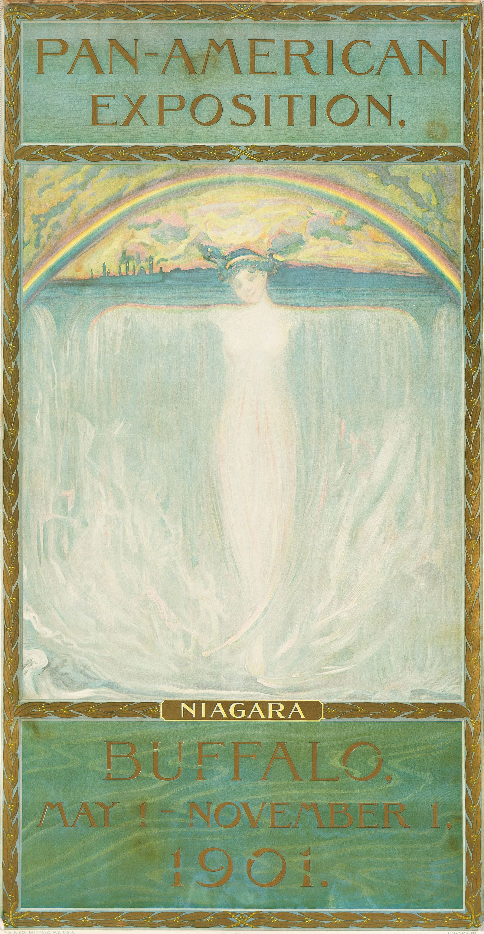 Evelyn Rumsey Cary. Pan - American Exposition, Buffalo / Niagara. 1901. (1 of 1)