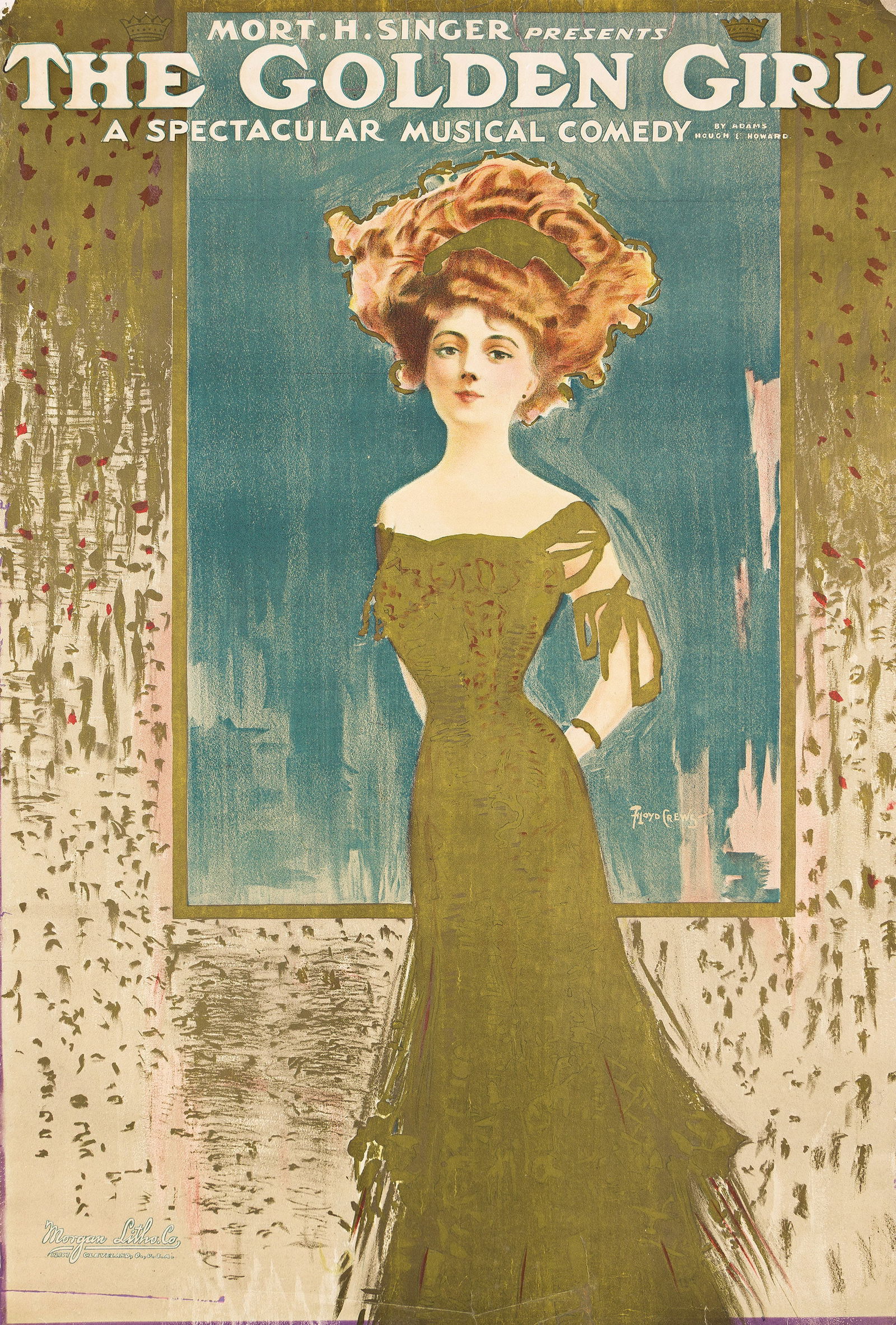 Seth Floyd Crews, The Golden Girl. Circa 1909. (1 of 1)