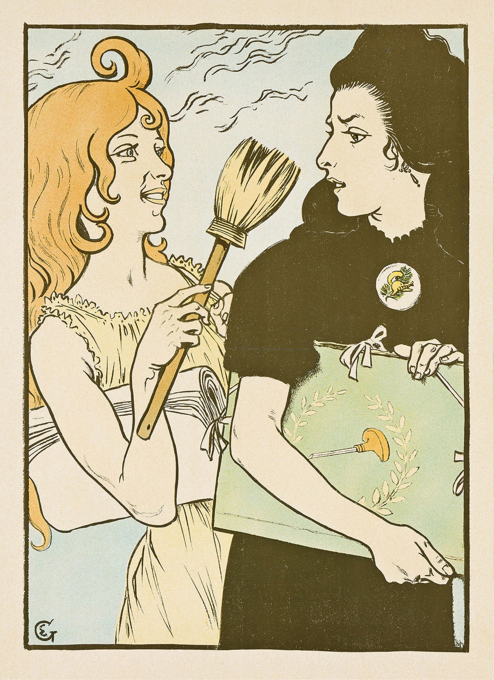 Eugène Grasset, [L'Estampe Et L'Affiche]. 1897. (1 of 1)