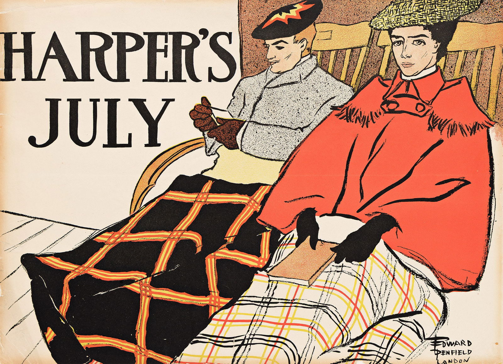 Edward Penfield, Harper's July. 1896. (1 of 1)