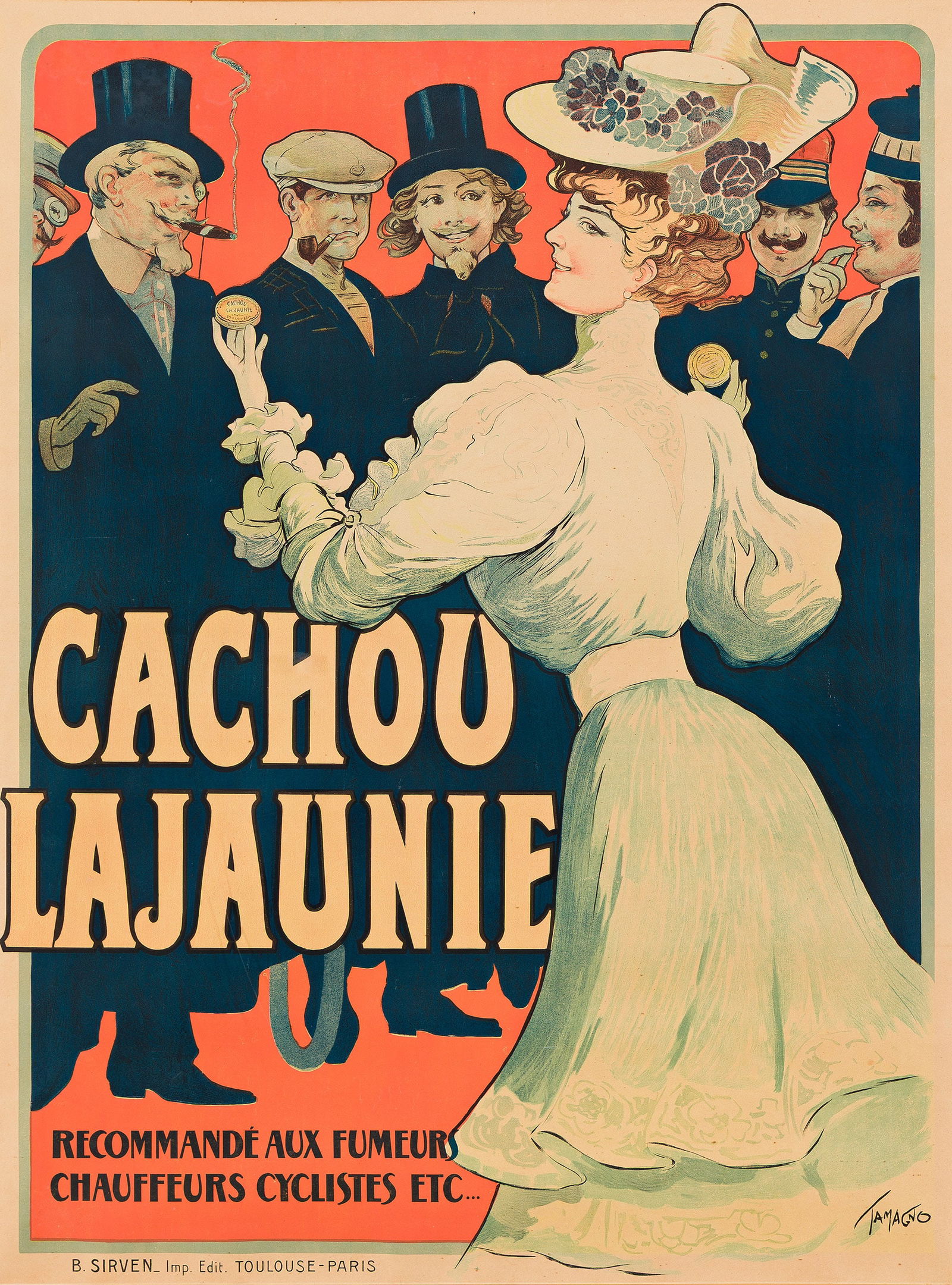 Francisco Tamagno, Cachou Lajaunie. Circa 1900. (1 of 1)