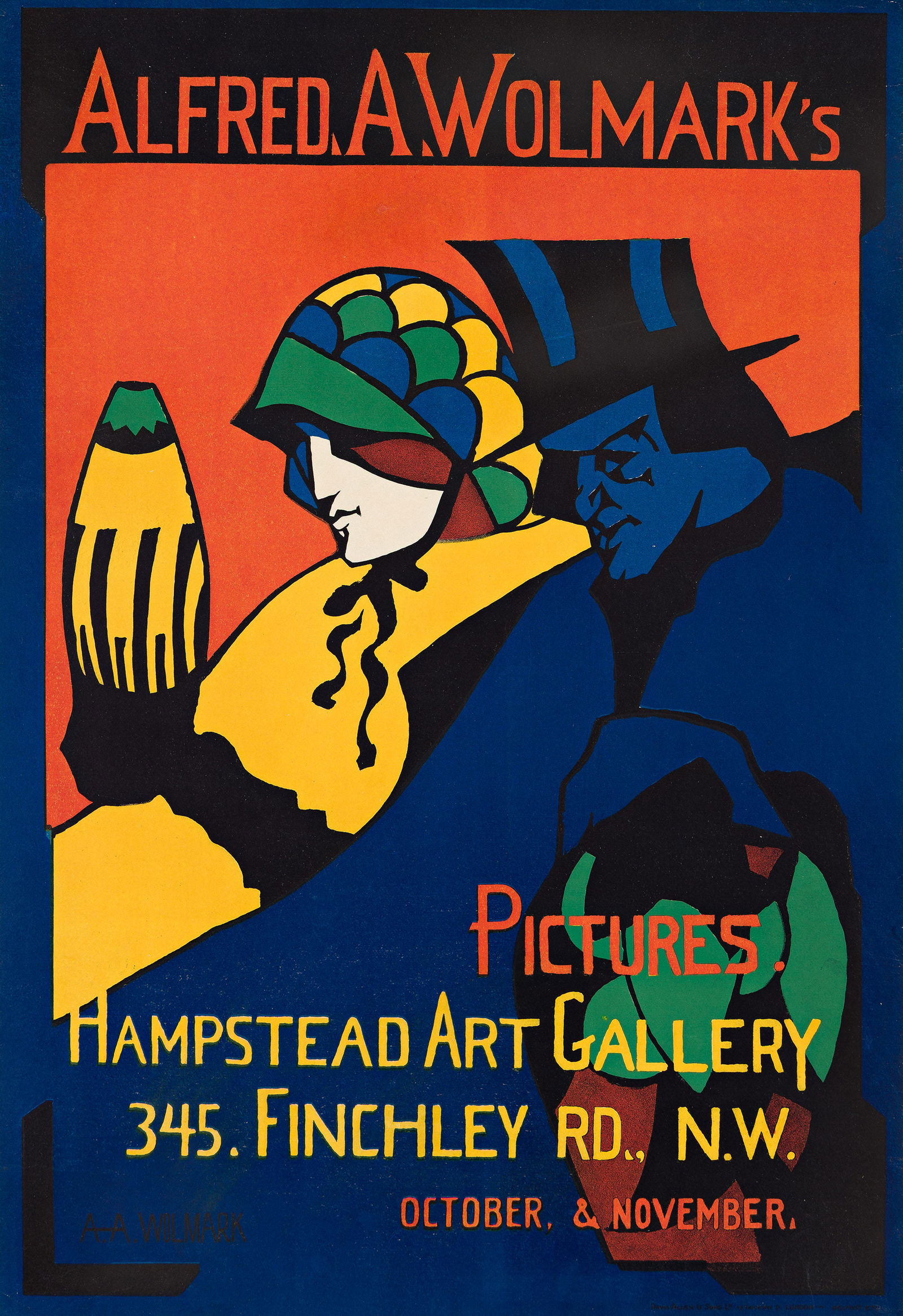 Alfred A. Wolmark, Alfred A. Wolmark's / Pictures. Circa 1920. (1 of 1)