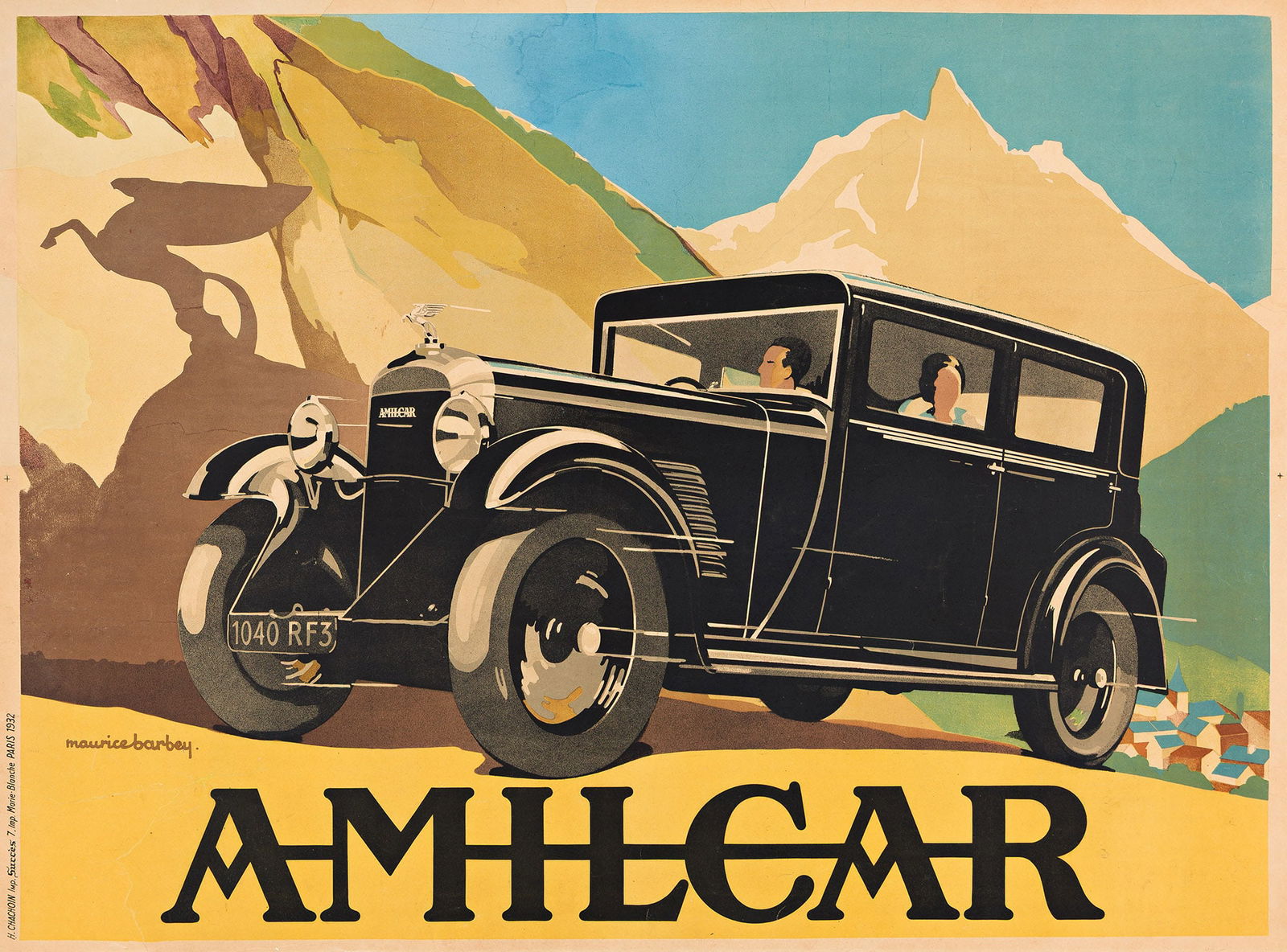 Maurice Barbey, Amilcar. 1932. (1 of 1)