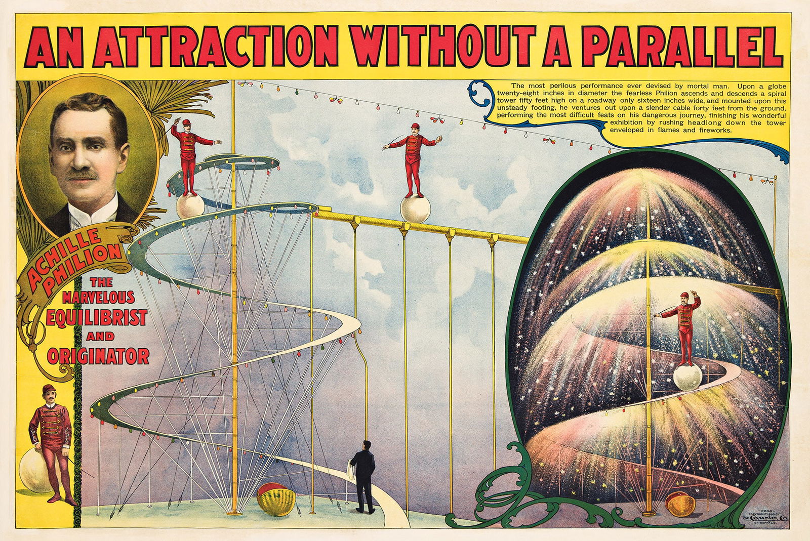 Designer Unknown, An Attraction Without a Parallel / Achille Philion. 1899. (1 of 1)