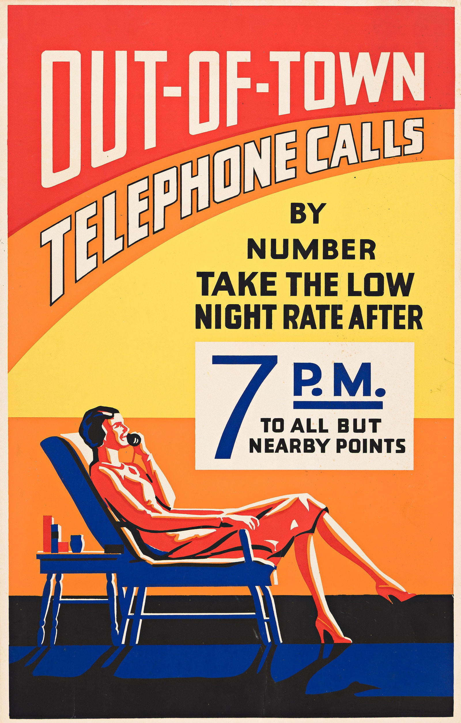 Designers Unknown, [Telephones]. Two posters. (1 of 2)