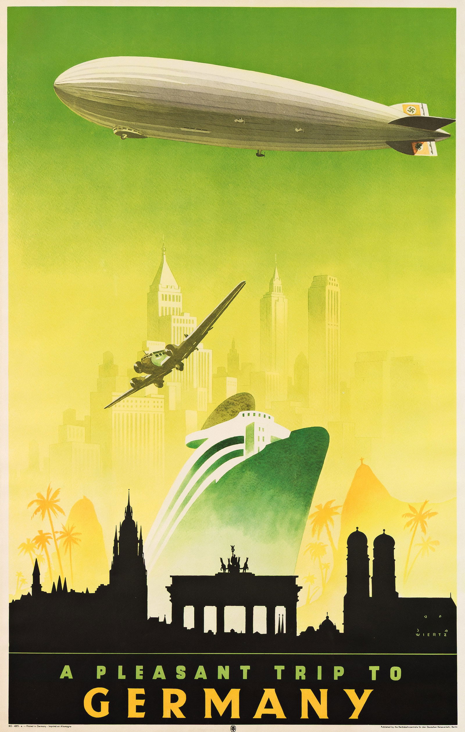 Jupp Wiertz, A Pleasant Trip to Germany. Circa 1935. (1 of 1)