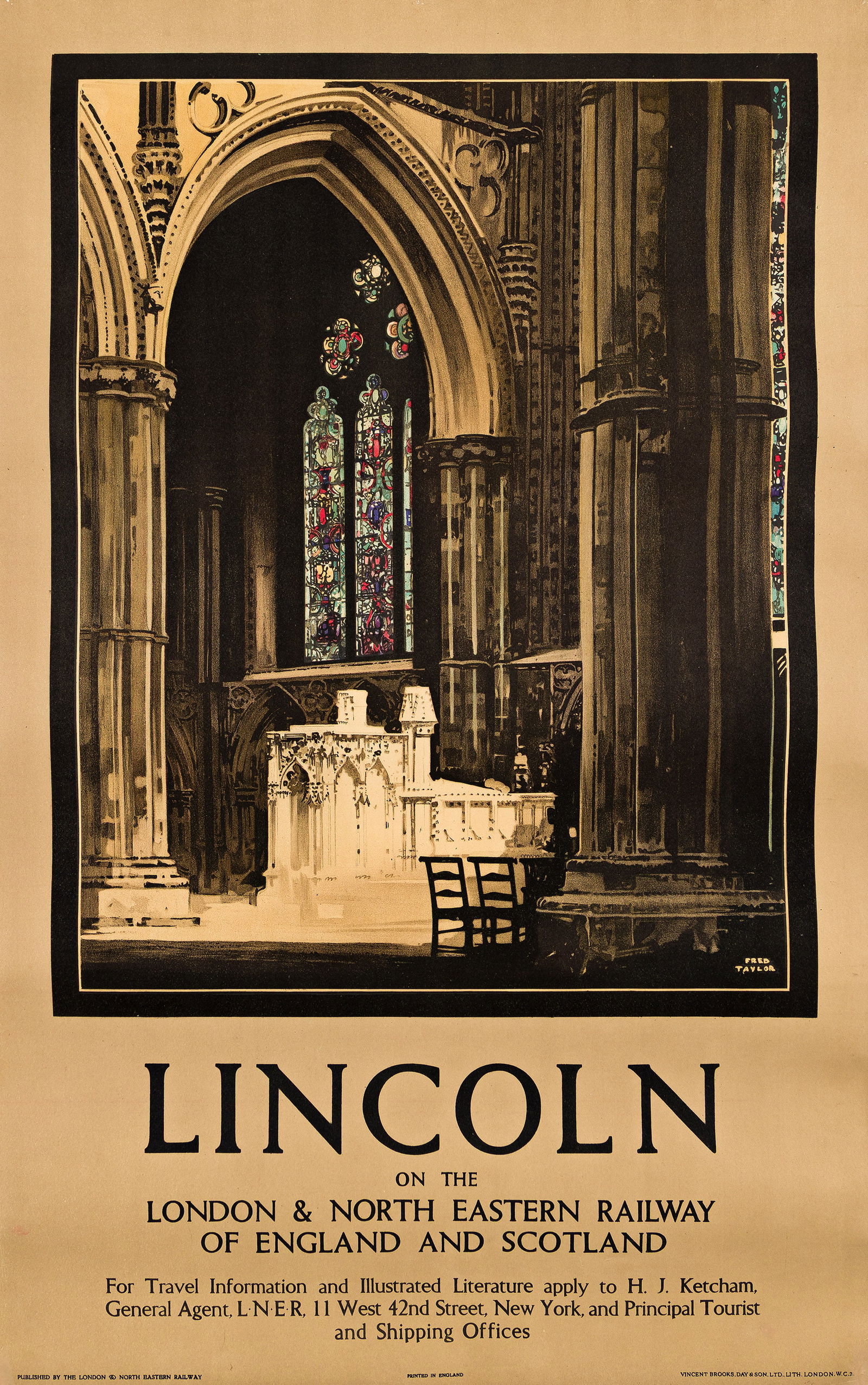 Fred Taylor, Lincoln / L.N.E.R. Circa 1930. (1 of 1)