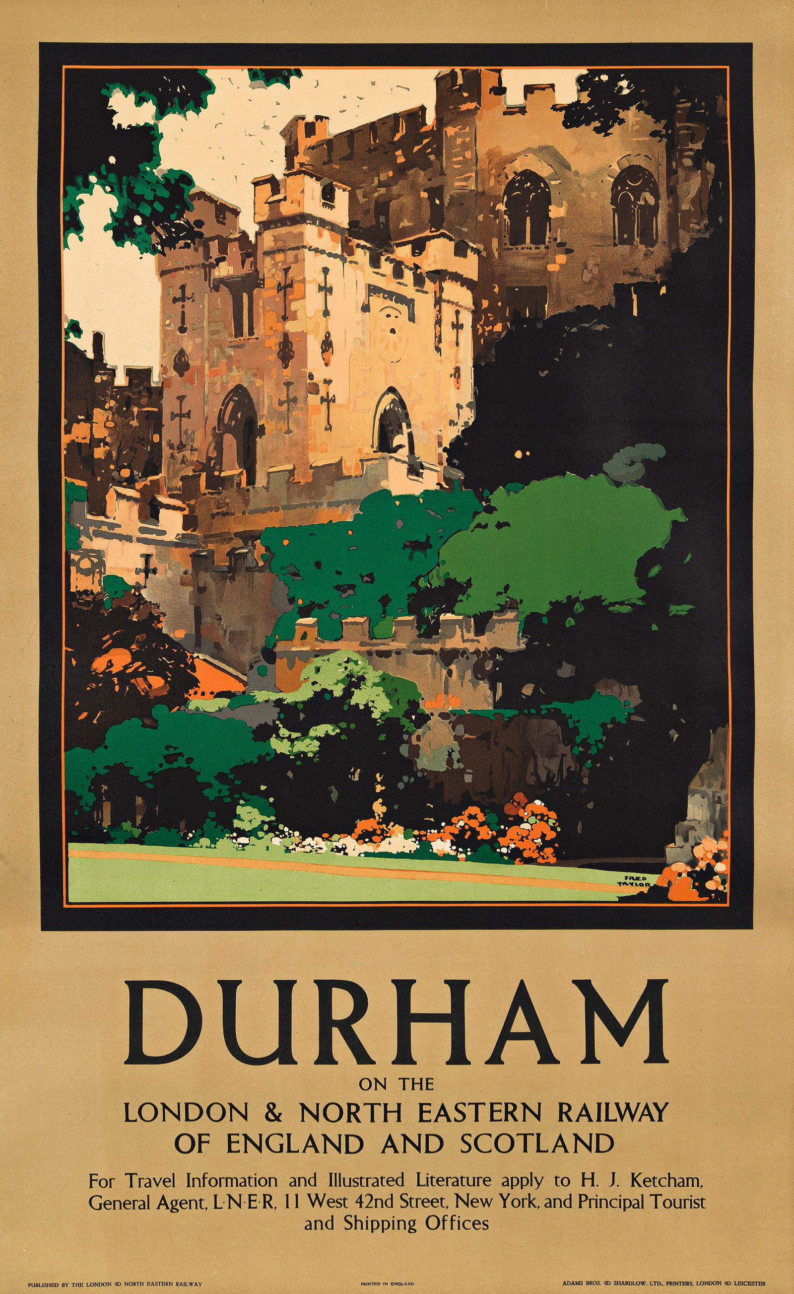 Fred Taylor, Durham / L.N.E.R. 1926. (1 of 1)