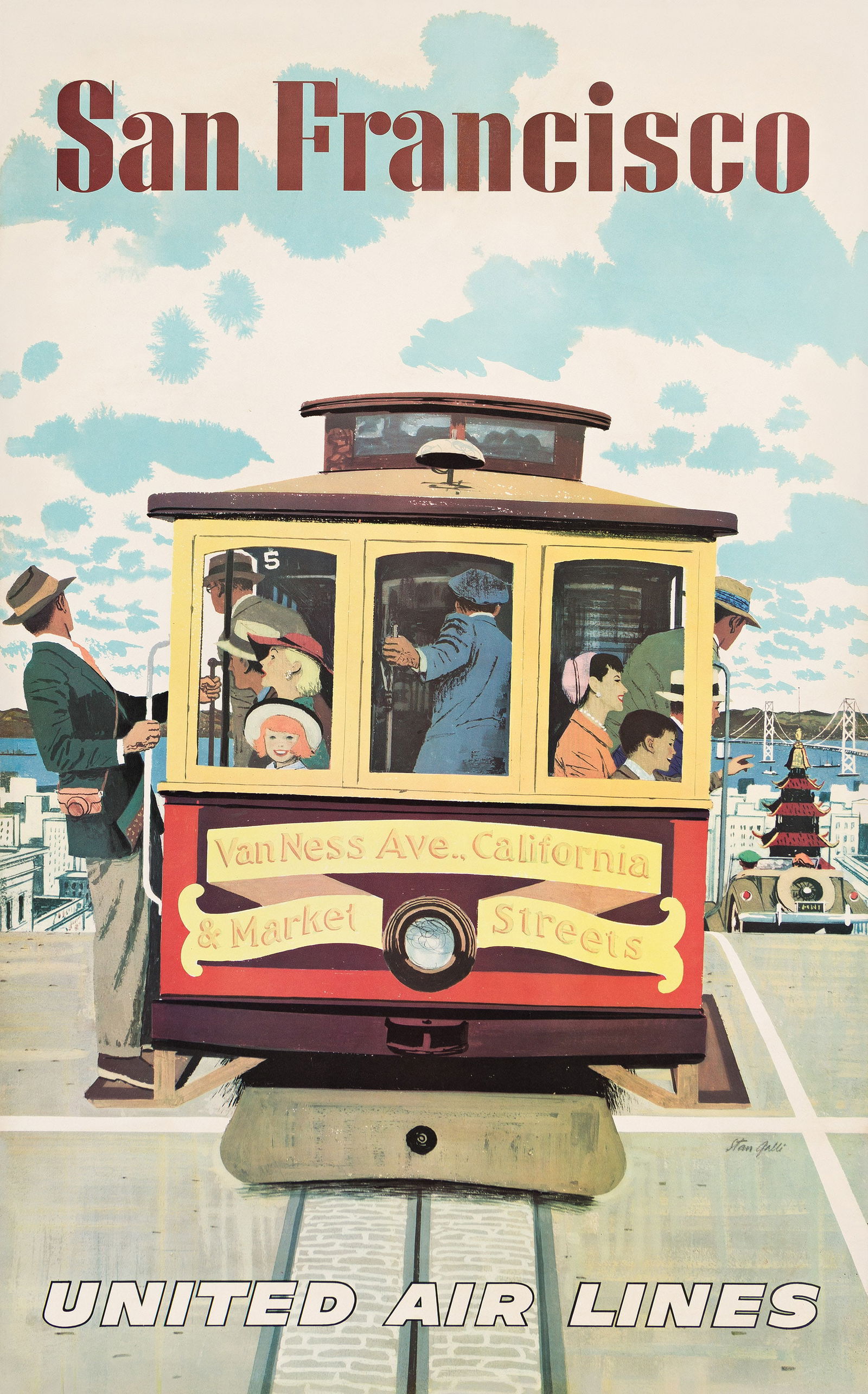 Stanley Walter Galli, San Francisco / United Air Lines. (1 of 1)