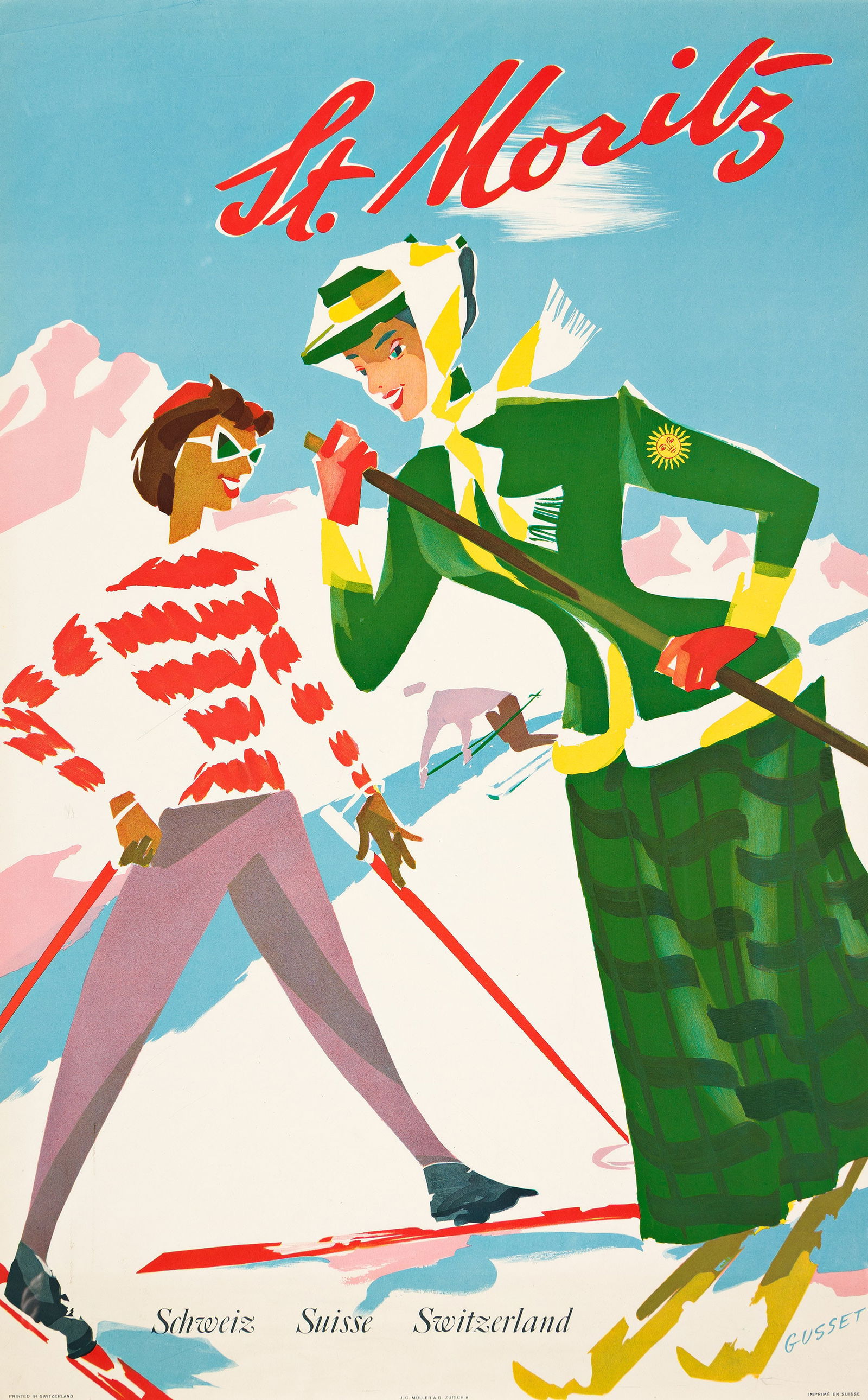 Paul Gusset, St. Moritz. 1948. (1 of 1)