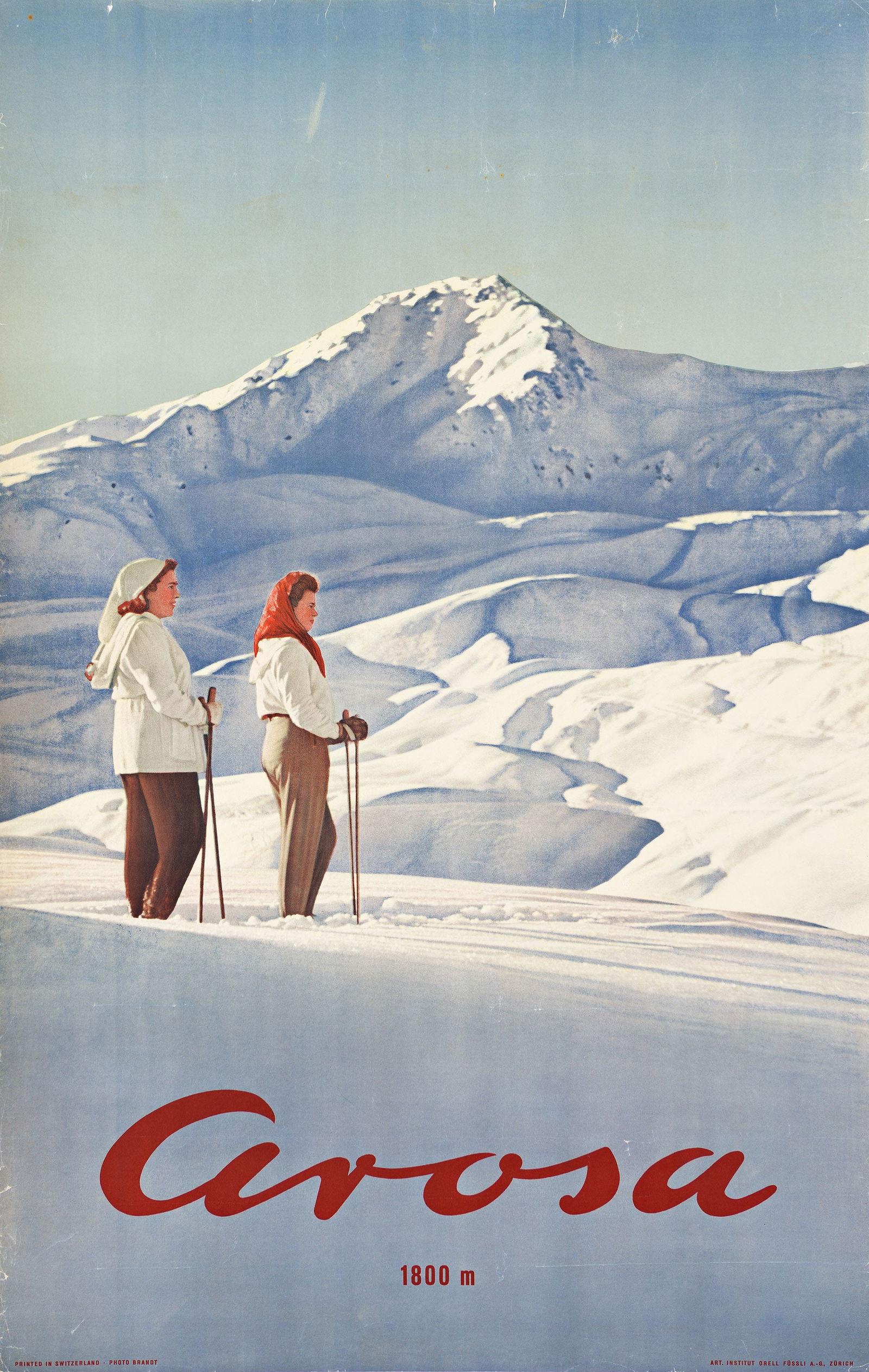 Carl Brandt (d'Après), Arosa. 1945. (1 of 1)