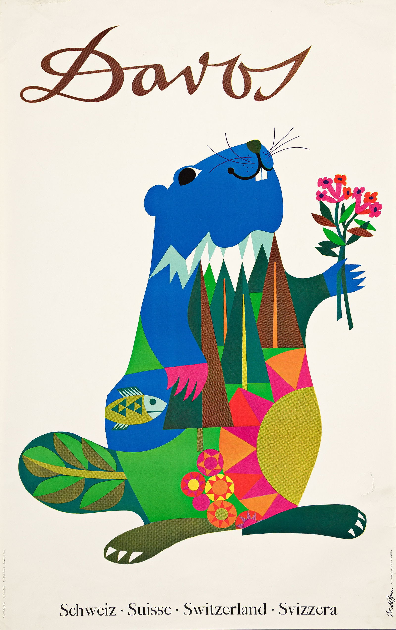 Donald Brun, Davos. 1957. (1 of 1)