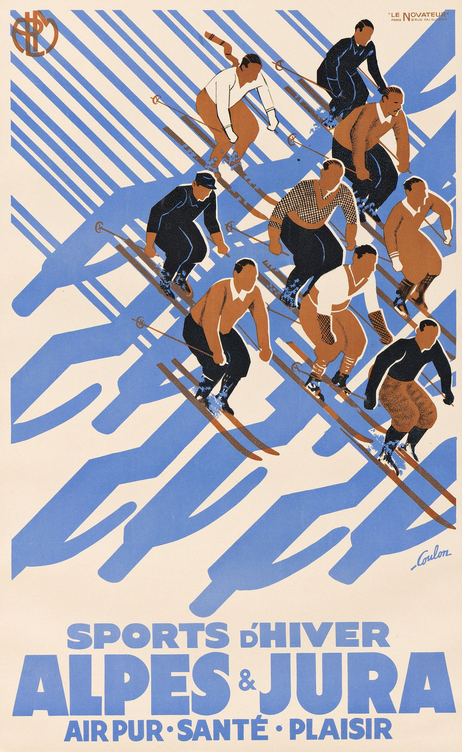 Eric de Coulon, Sports d'Hiver / Alpes & Jura. 1932. (1 of 1)