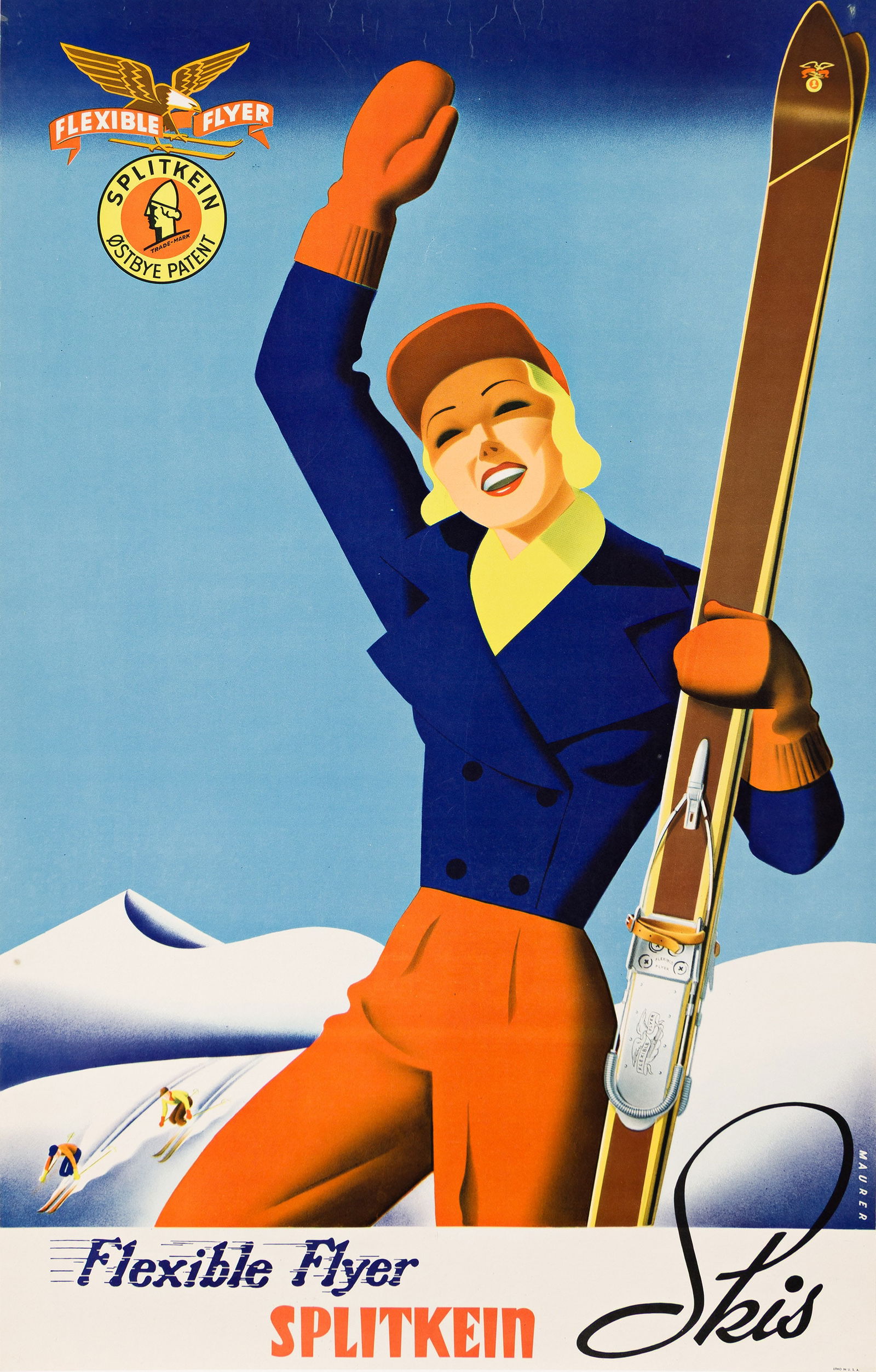 Sascha Maurer, Flexible Flyer / Splitkein Skis. (1 of 1)