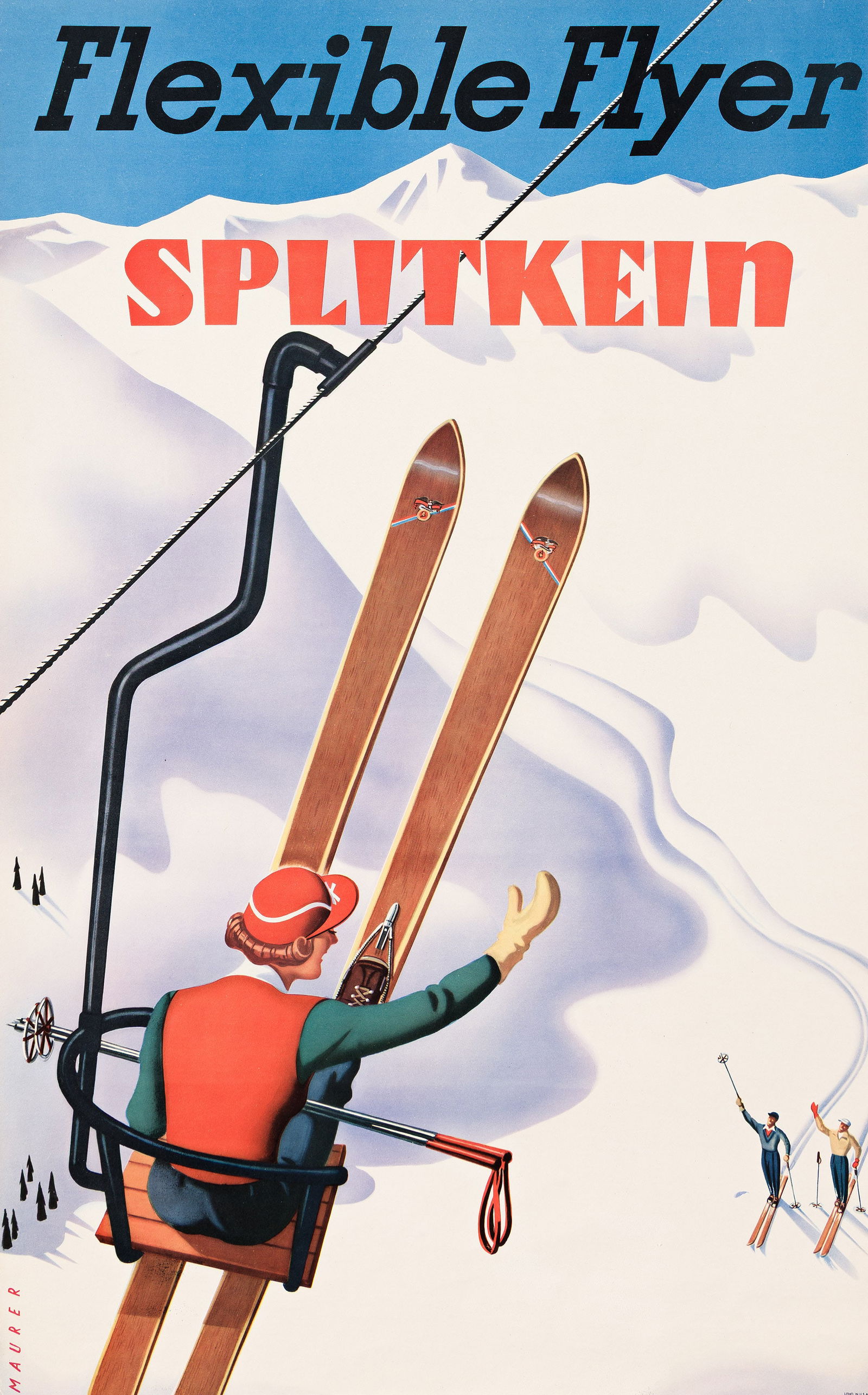 Sascha Maurer, Flexible Flyer / Splitkein. Circa 1936. (1 of 1)