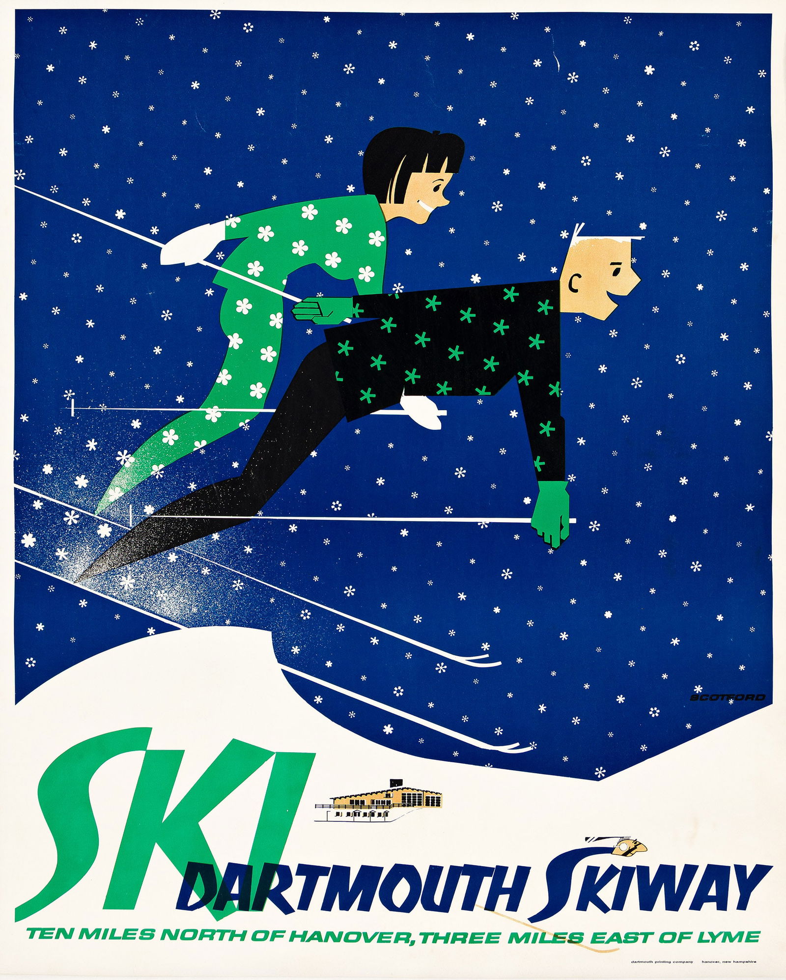 John Ryland Scotford, Jr., Ski Dartmouth Skiway. (1 of 1)