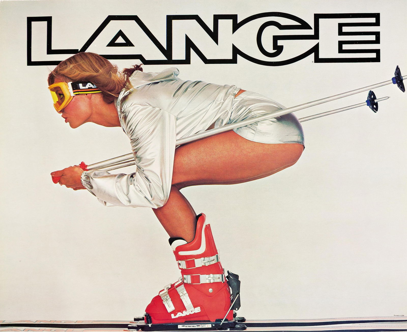 Designers Unknown, Lange [Ski & Winter Sports]. Group of 5 posters. 1960s-1990s. (1 of 2)