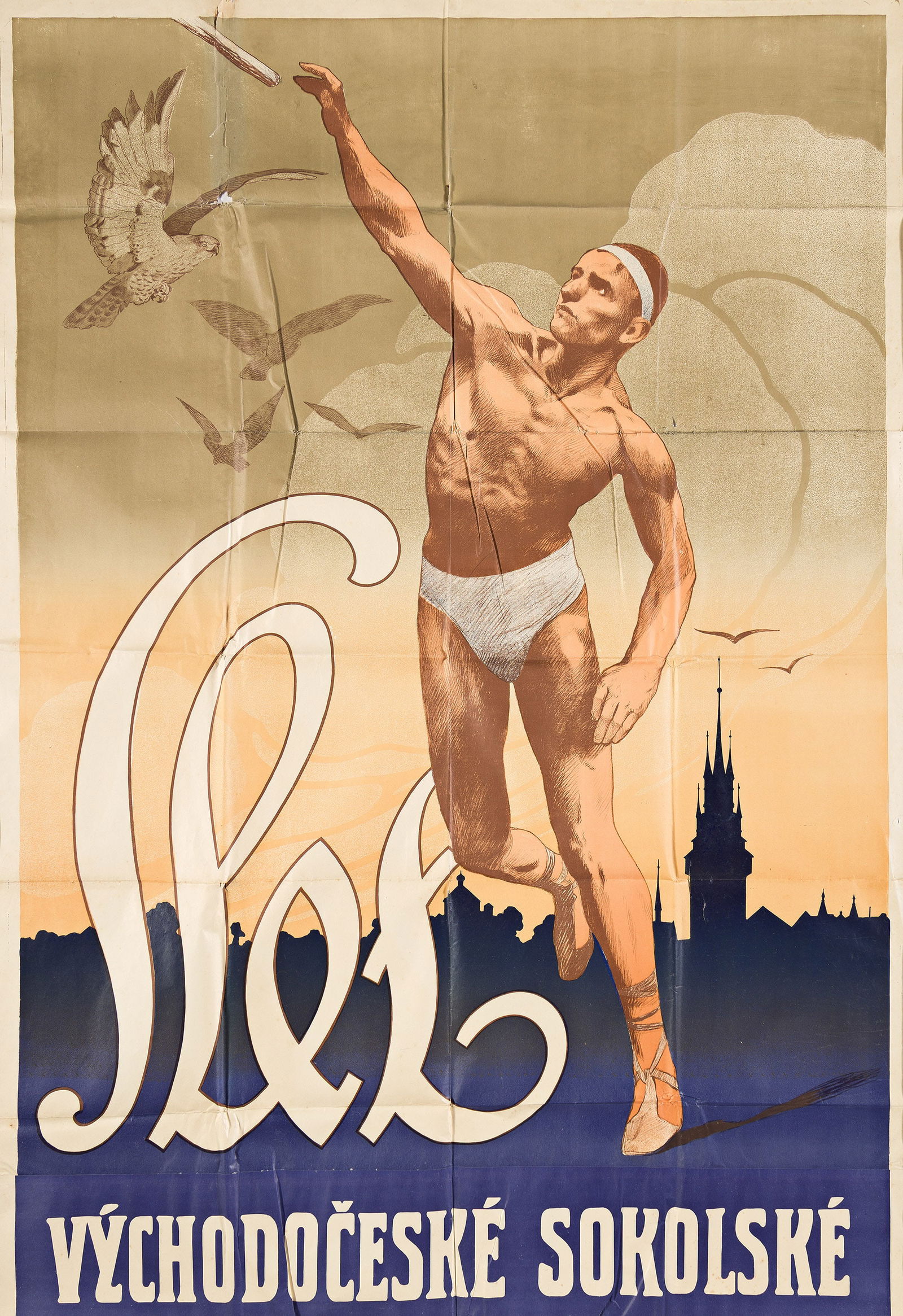 Designer Unknown, [Slet / East Bohemian Sokol]. 1923. (1 of 1)