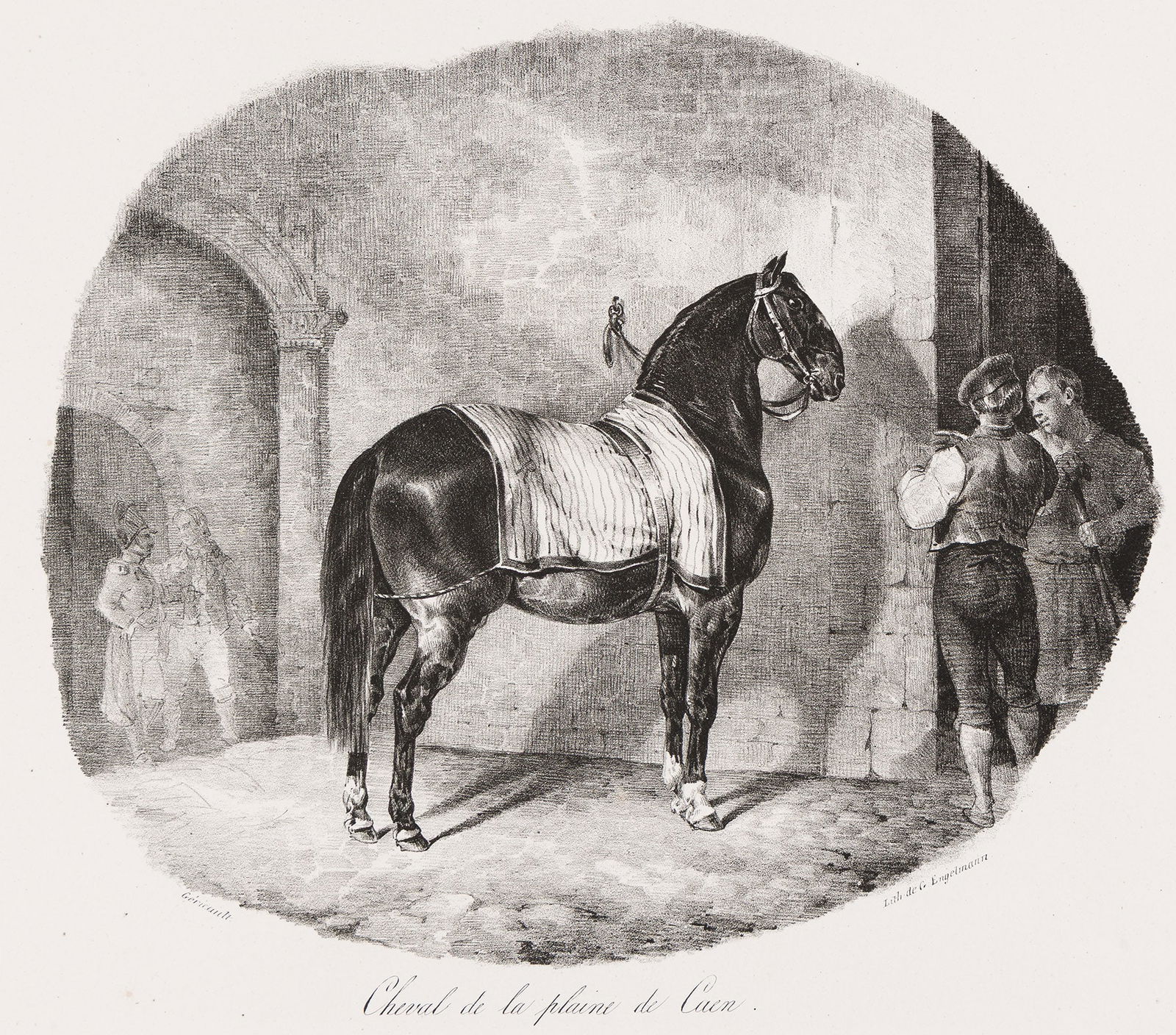 Théodore Géricault (1791-1824), Two lithographs. (1 of 2)