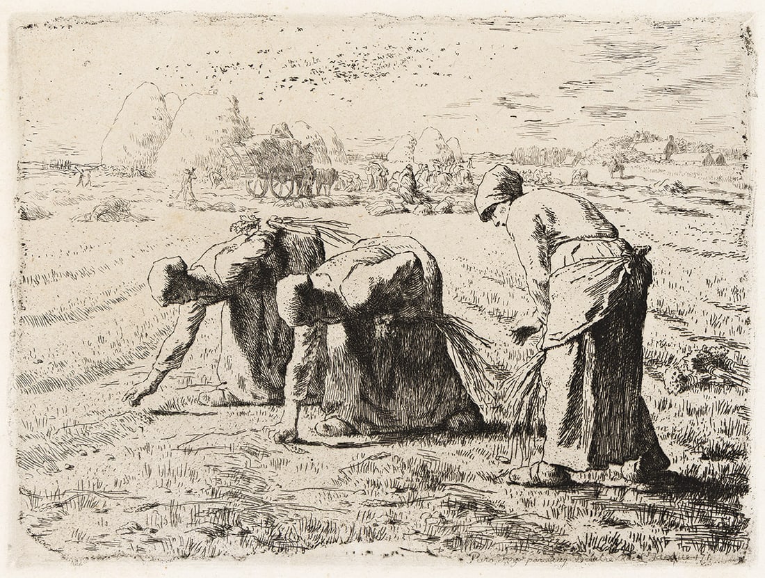 Jean-François Millet (1814-1875), Les Glaneuses, 1855-56. (1 of 1)