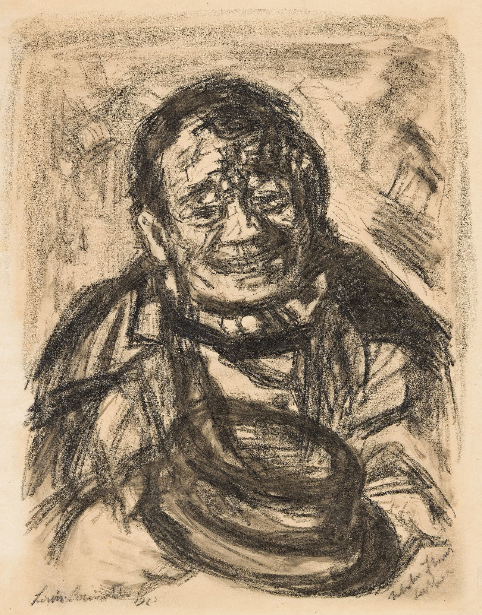 Lovis Corinth (1858-1925), Selbstbildnis, 1920. (1 of 1)