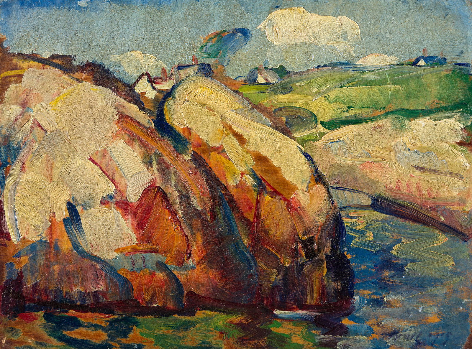 Leon Kroll (1884-1974), Sunlight on the Coast, 1905. (1 of 1)