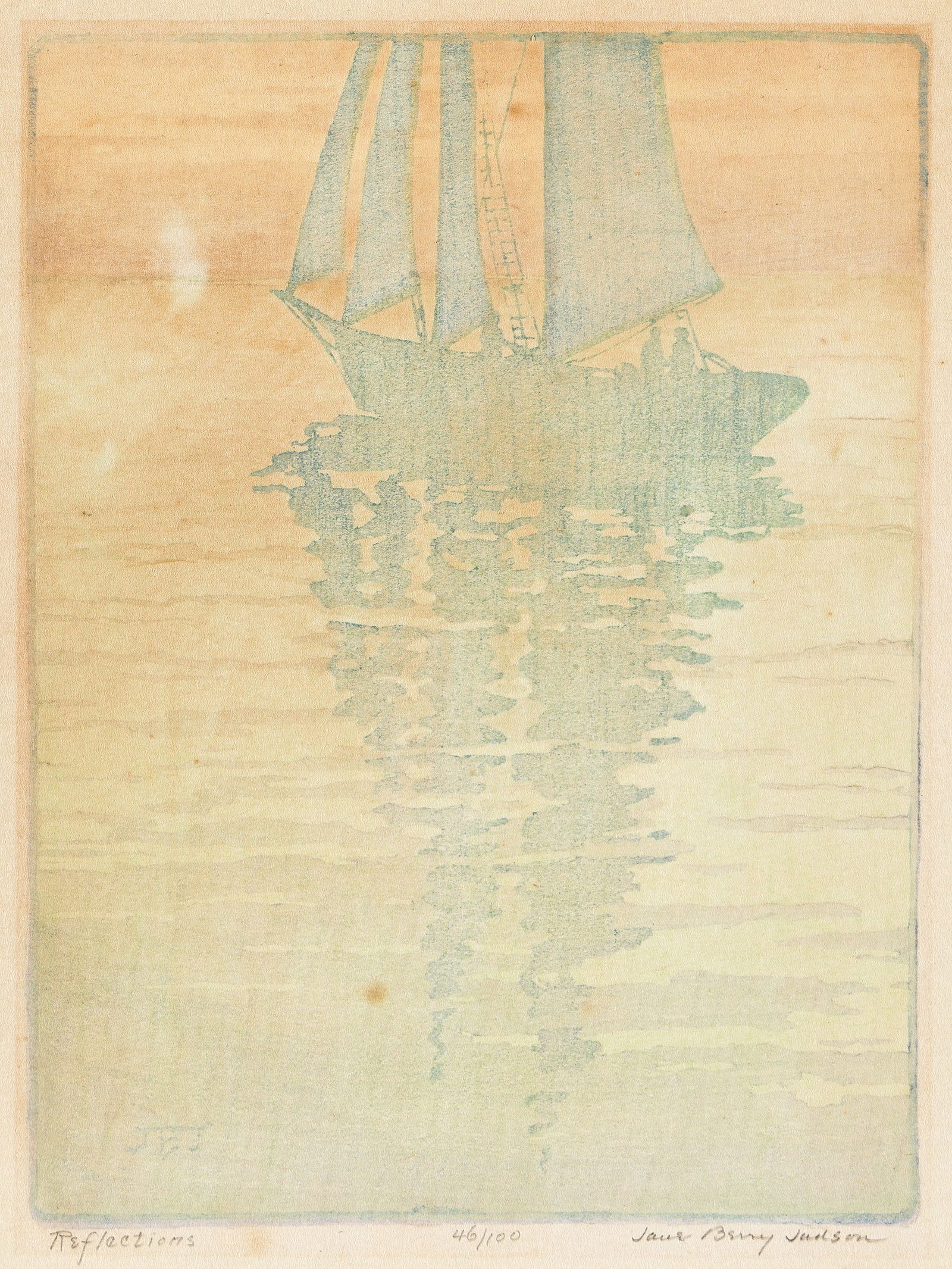 Jane Berry Judson (1865-1935), Reflections. (1 of 1)