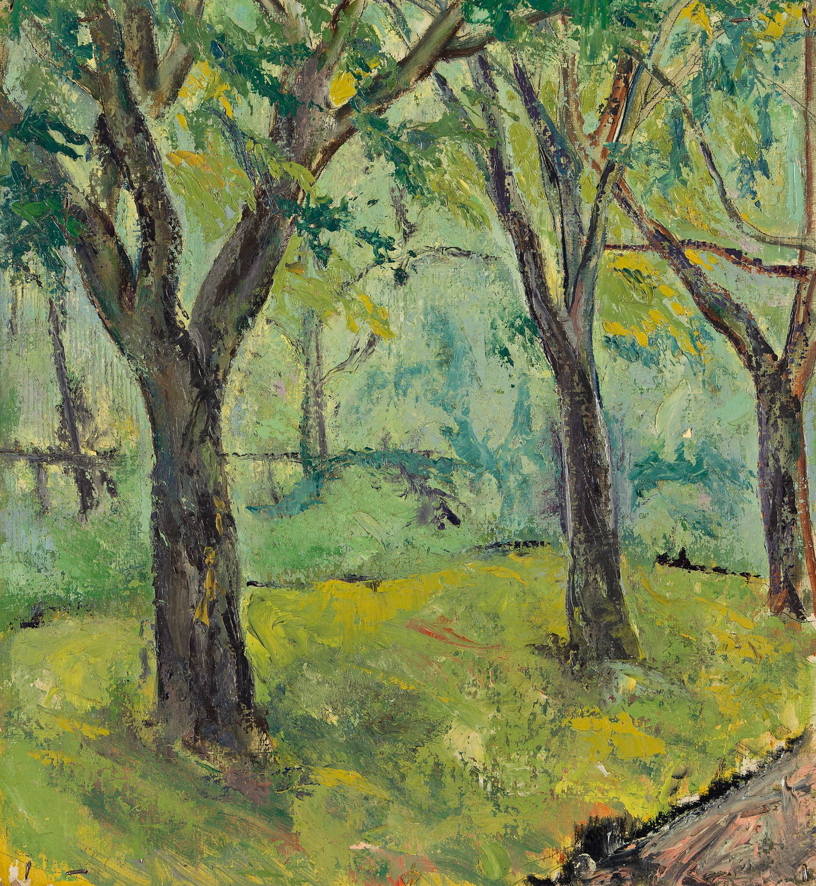 Kimon Nicolaïdes (1892-1938), Park Landscape, circa 1920. (1 of 1)